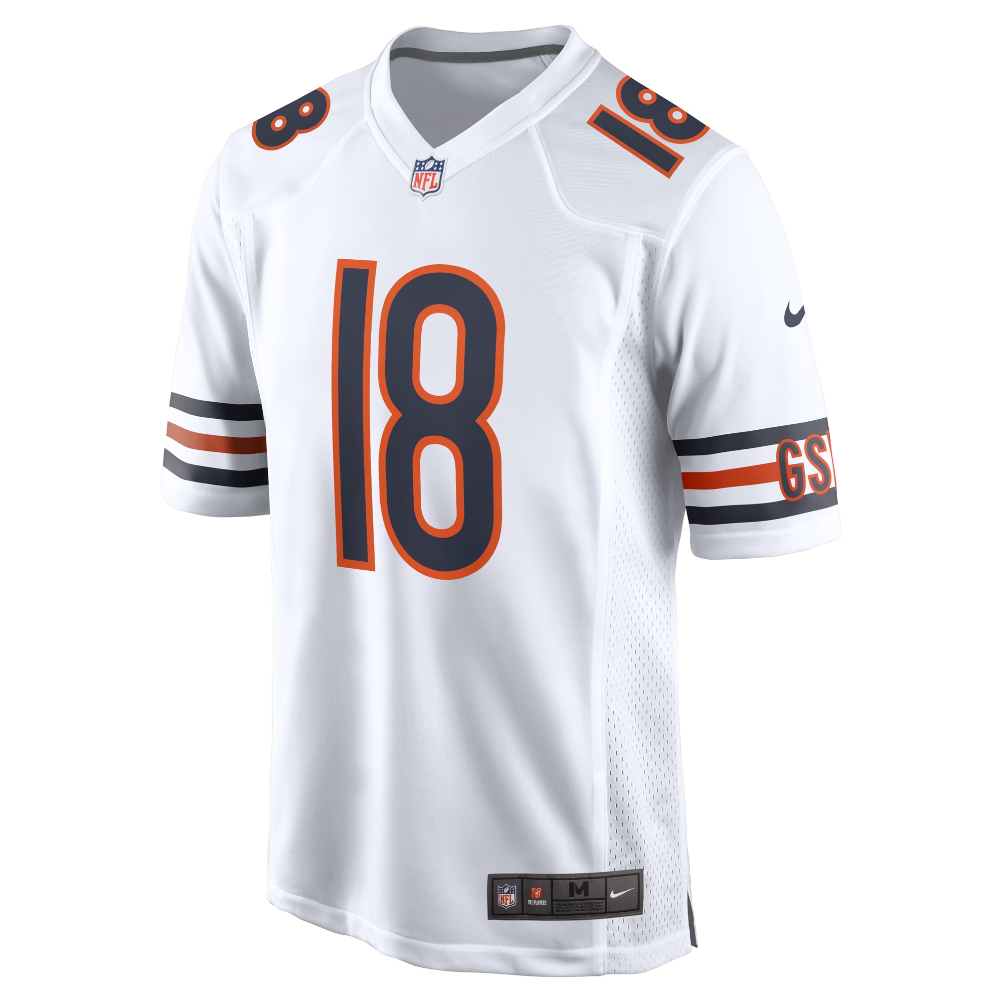 mens nike caleb williams white chicago bears 2024 nfl draft first round pick player game jersey Collection | Bears Jerseys NFL Fan Gear