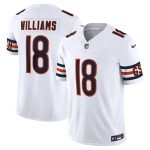 mens nike caleb williams white chicago bears vapor f.u.s.e. limited jersey Collection | Bears Jerseys NFL Fan Gear
