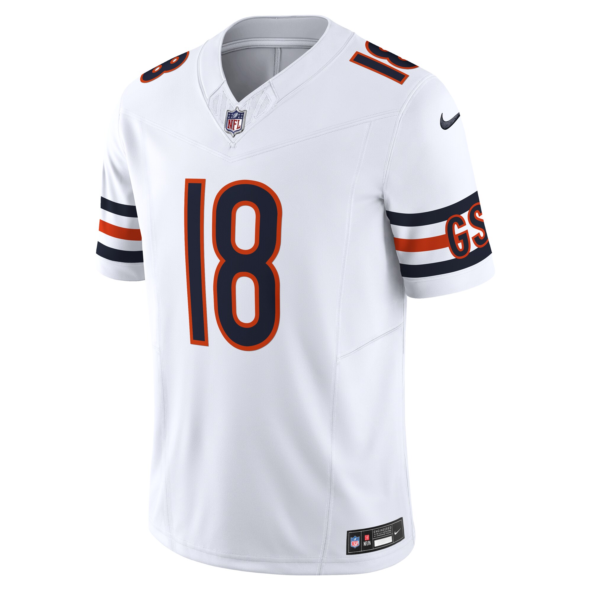 mens nike caleb williams white chicago bears vapor f.u.s.e. limited jersey Collection | Bears Jerseys NFL Fan Gear