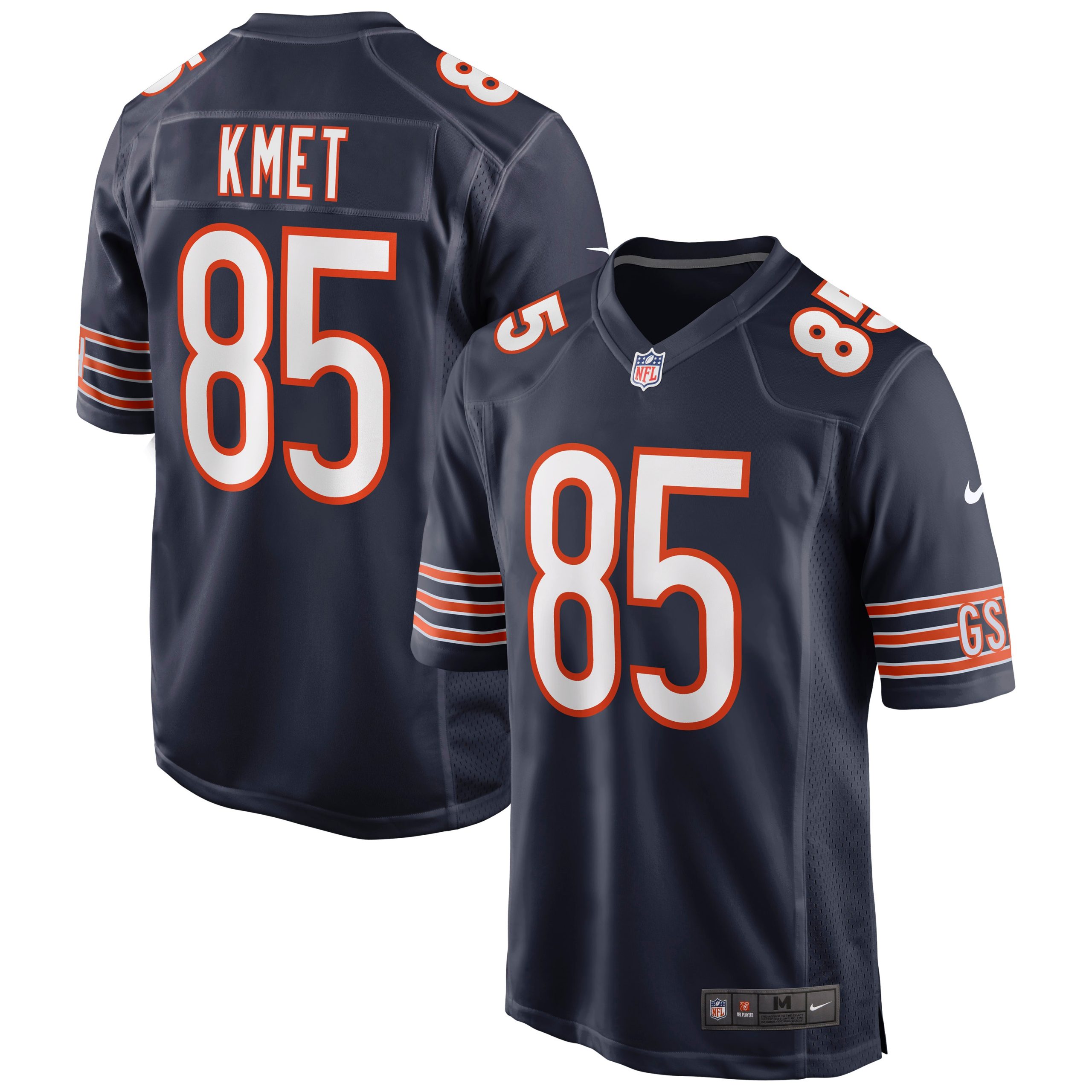 mens nike cole kmet navy chicago bears player game jersey Collection | Bears Jerseys NFL Fan Gear