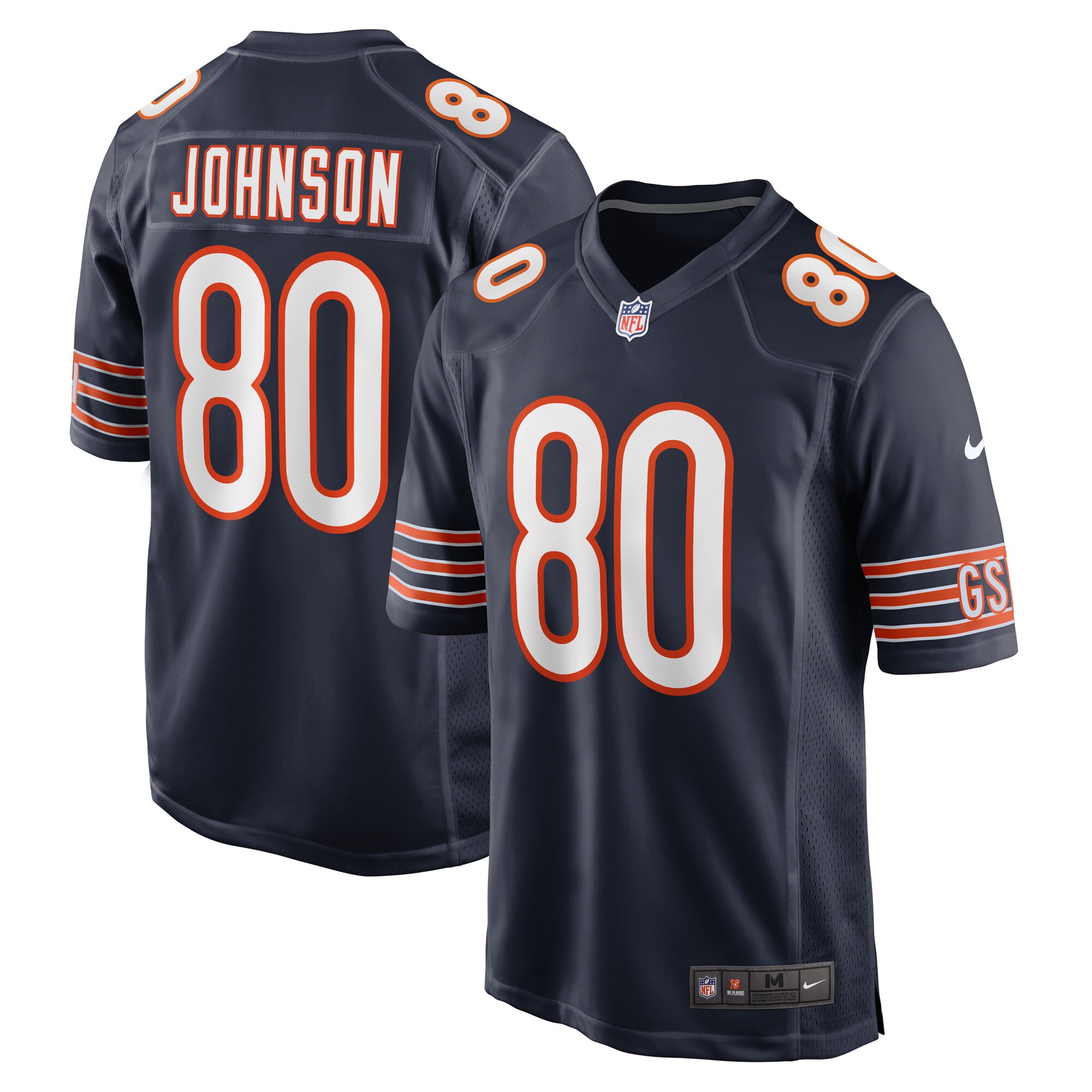 mens nike collin johnson navy chicago bears game jersey Collection | Bears Jerseys NFL Fan Gear
