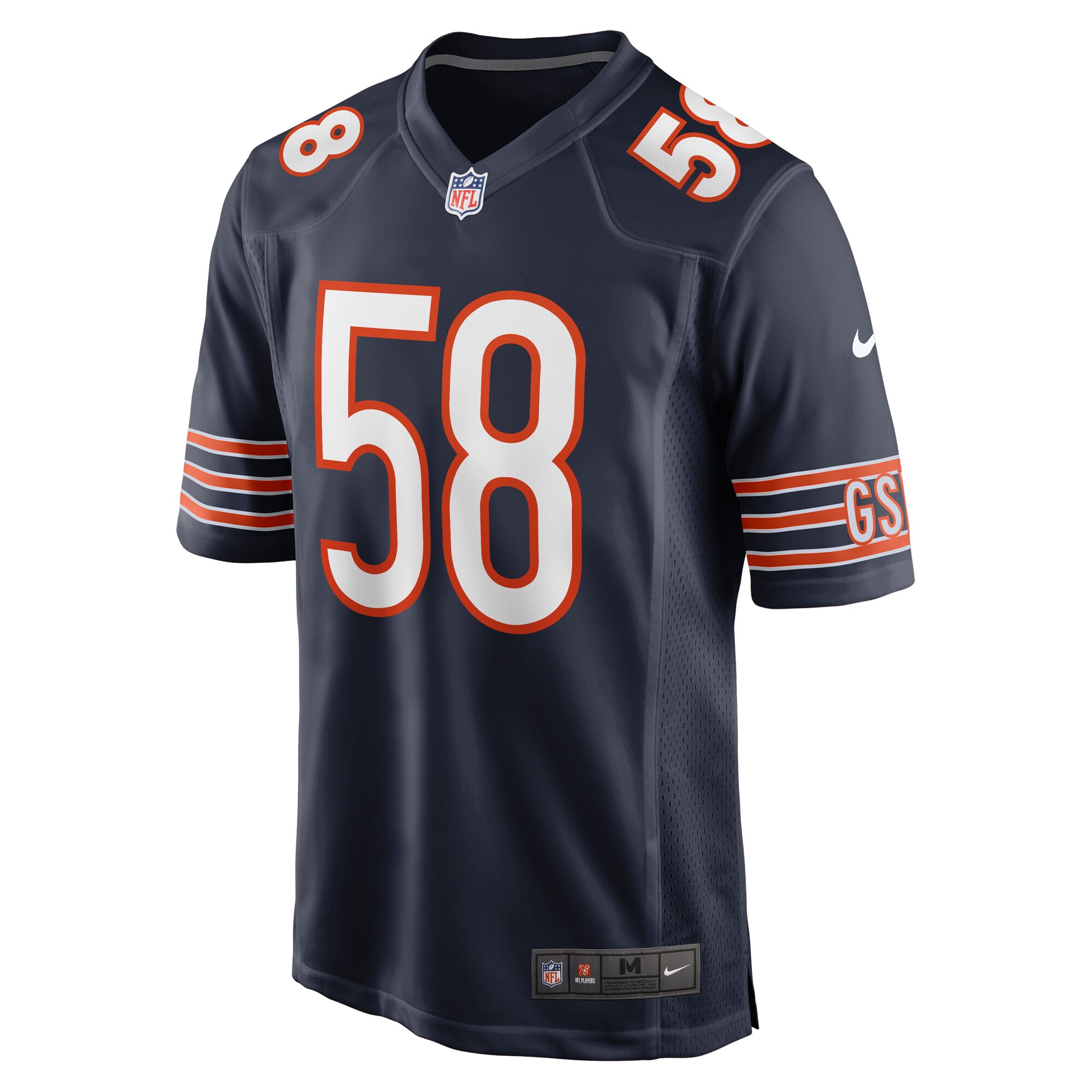 mens nike darnell wright navy chicago bears game jersey Collection | Bears Jerseys NFL Fan Gear