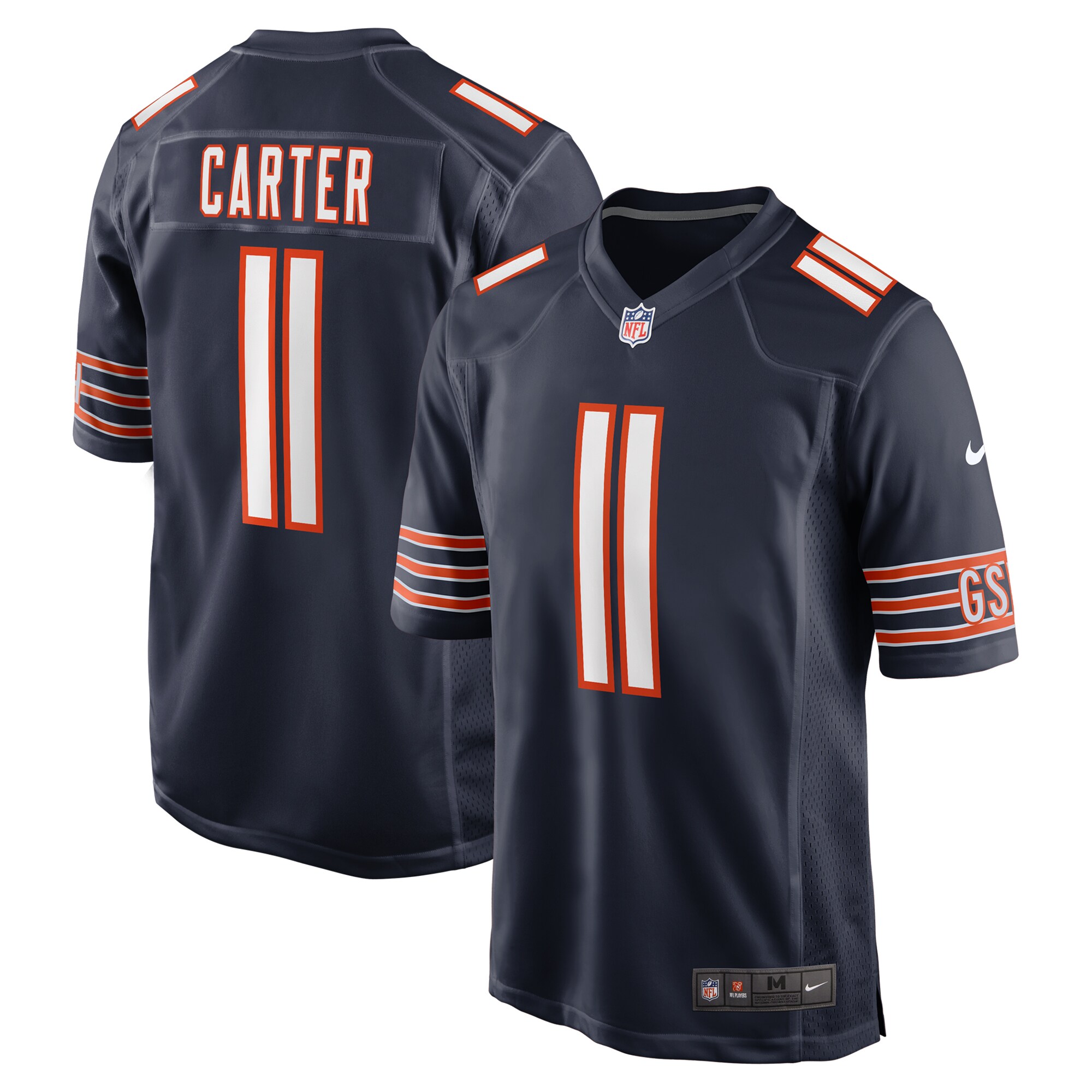 mens nike deandre carter navy chicago bears game jersey Collection | Bears Jerseys NFL Fan Gear