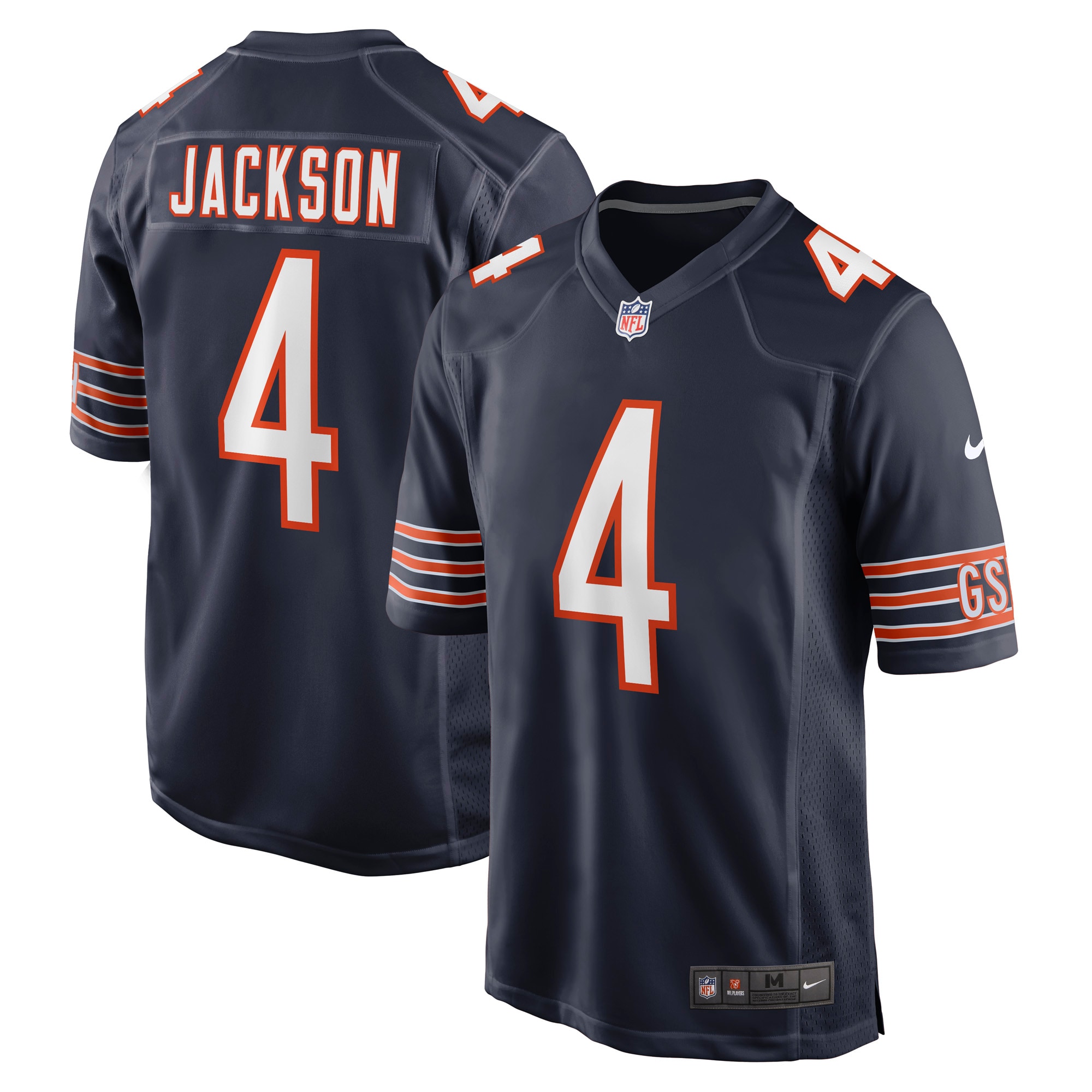 mens nike eddie jackson navy chicago bears game player jersey Collection | Bears Jerseys NFL Fan Gear