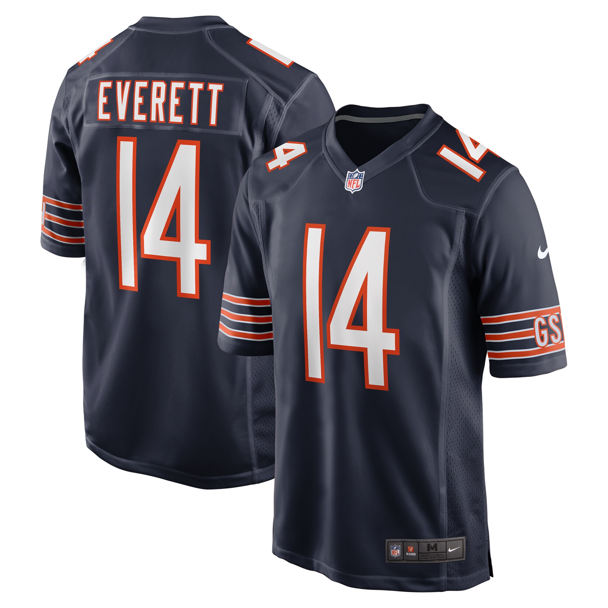 mens nike gerald everett navy chicago bears game jersey Collection | Bears Jerseys NFL Fan Gear