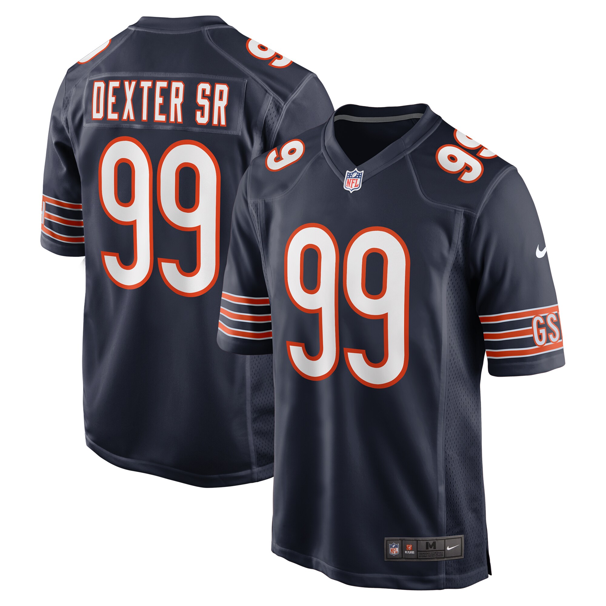 mens nike gervon dexter sr. navy chicago bears game jersey Collection | Bears Jerseys NFL Fan Gear