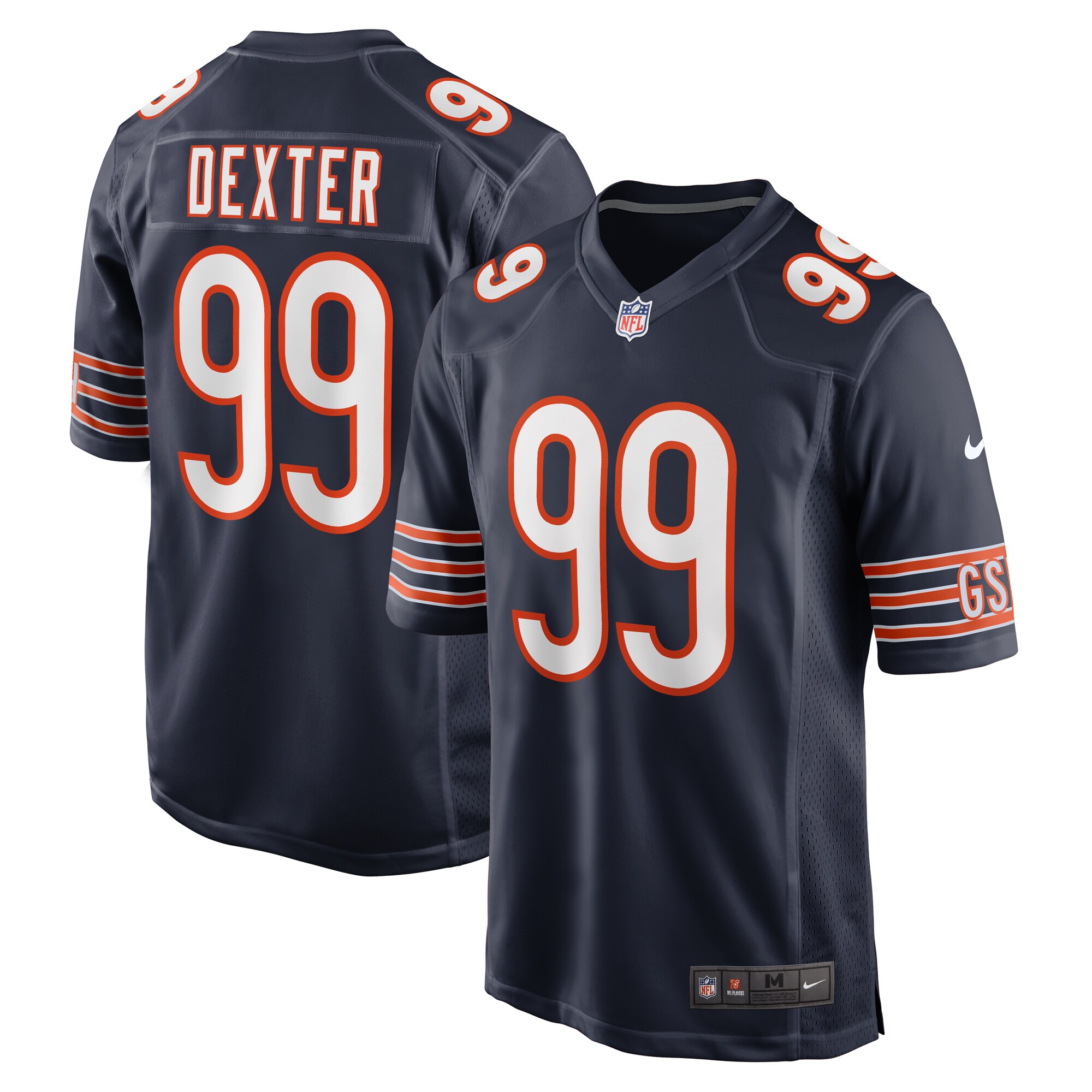 mens nike gervon dexter sr. navy chicago bears team game jersey Collection | Bears Jerseys NFL Fan Gear