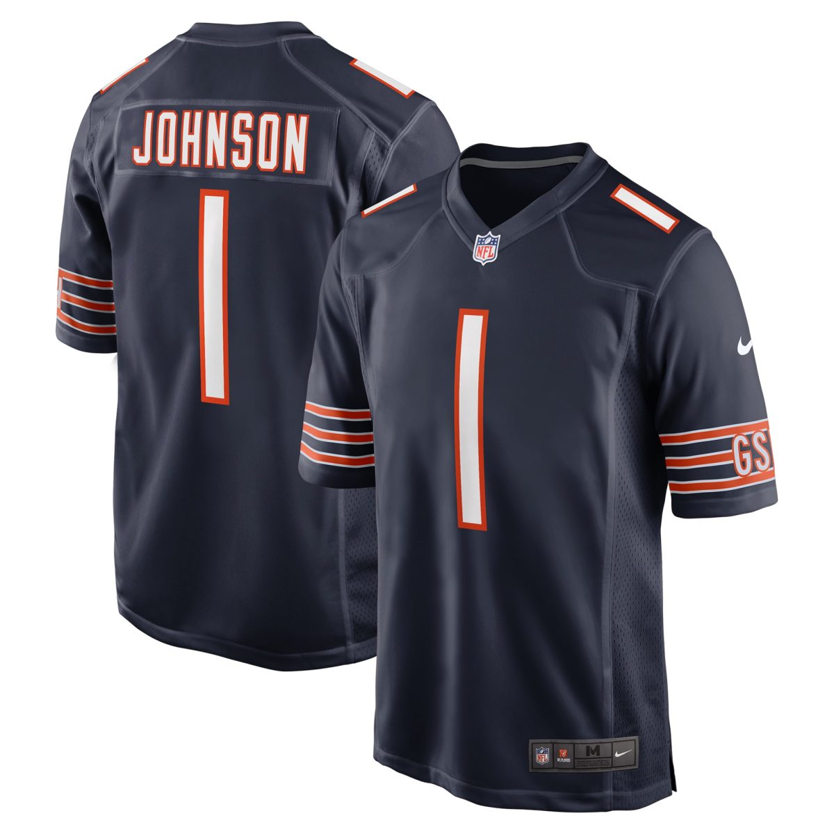 mens nike jaylon johnson navy chicago bears game jersey Collection | Bears Jerseys NFL Fan Gear