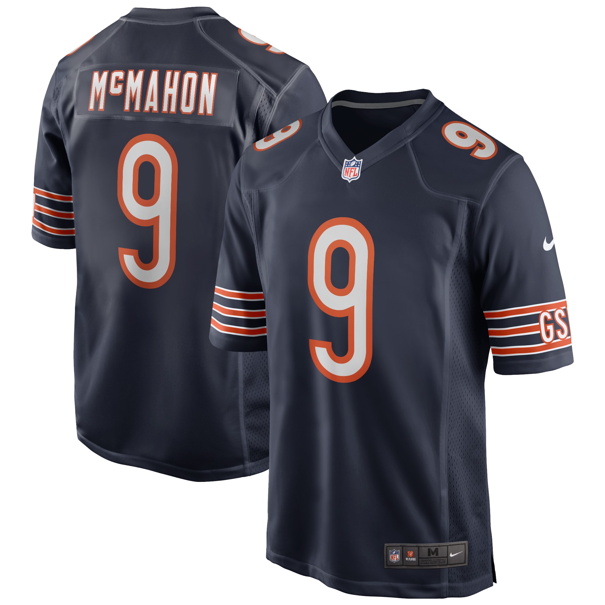 mens nike jim mcmahon navy chicago bears game retired player jersey Collection | Bears Jerseys NFL Fan Gear