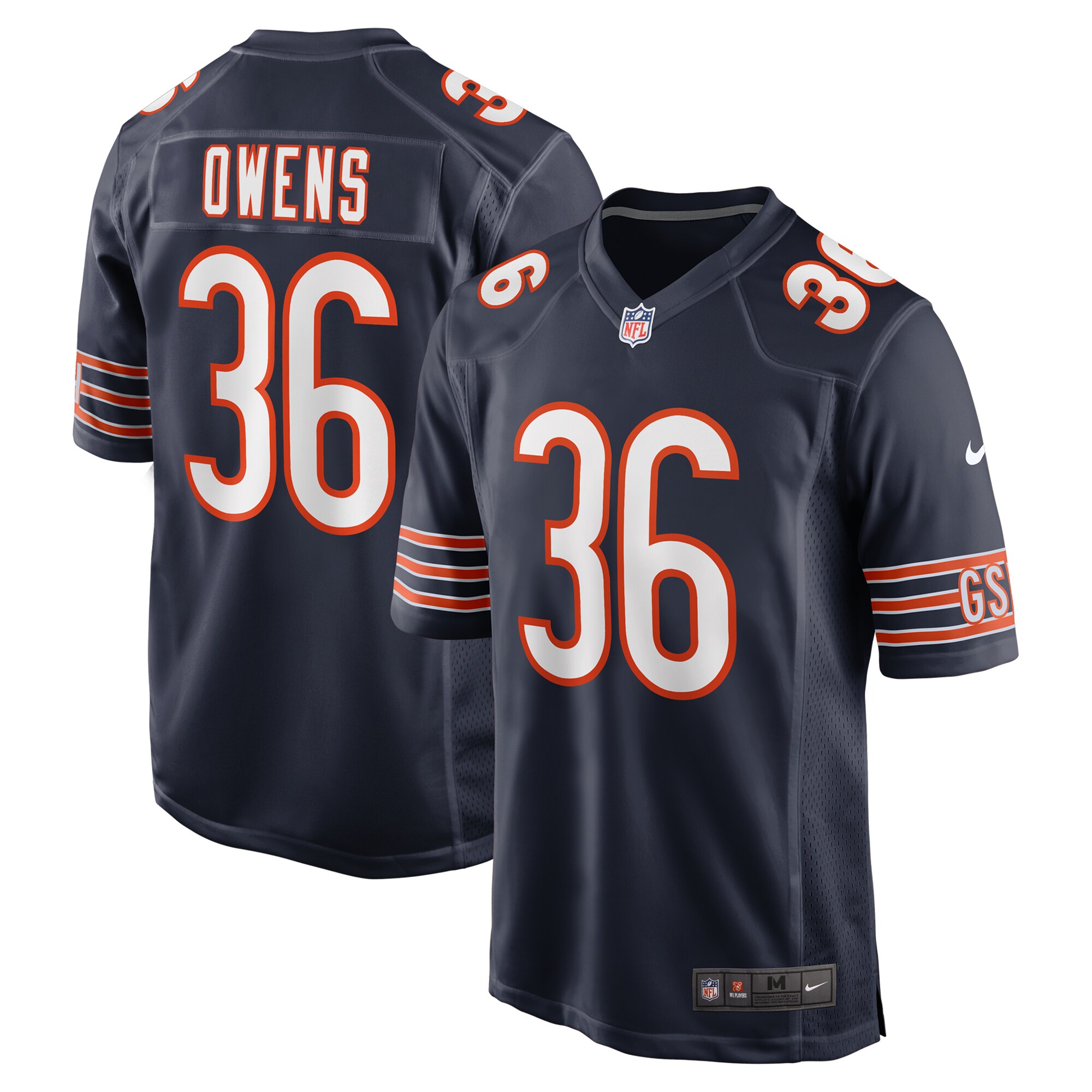 mens nike jonathan owens navy chicago bears game jersey Collection | Bears Jerseys NFL Fan Gear