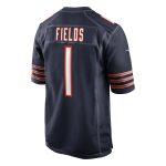 mens nike justin fields navy chicago bears game jersey Collection | Bears Jerseys NFL Fan Gear