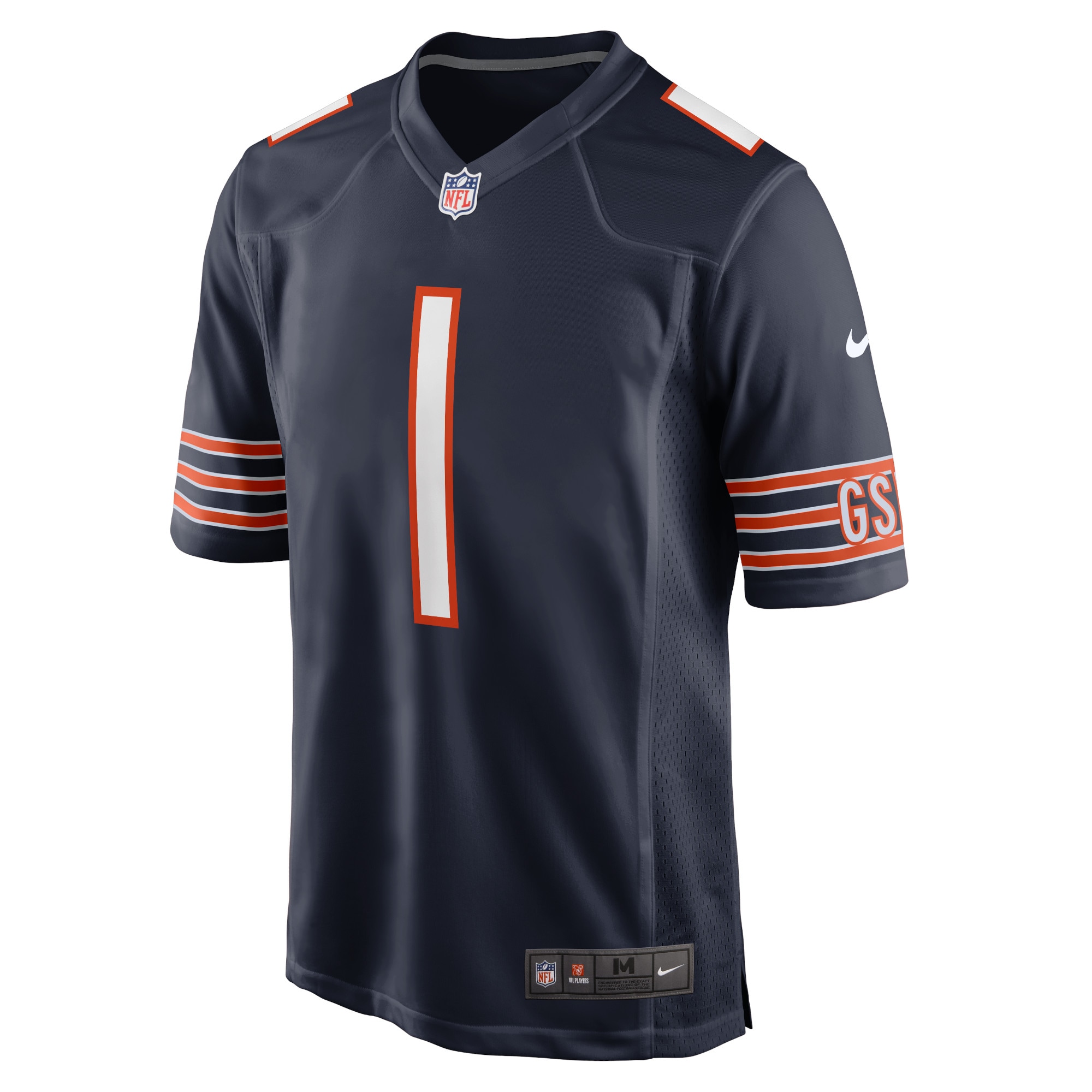 mens nike justin fields navy chicago bears player game jersey Collection | Bears Jerseys NFL Fan Gear