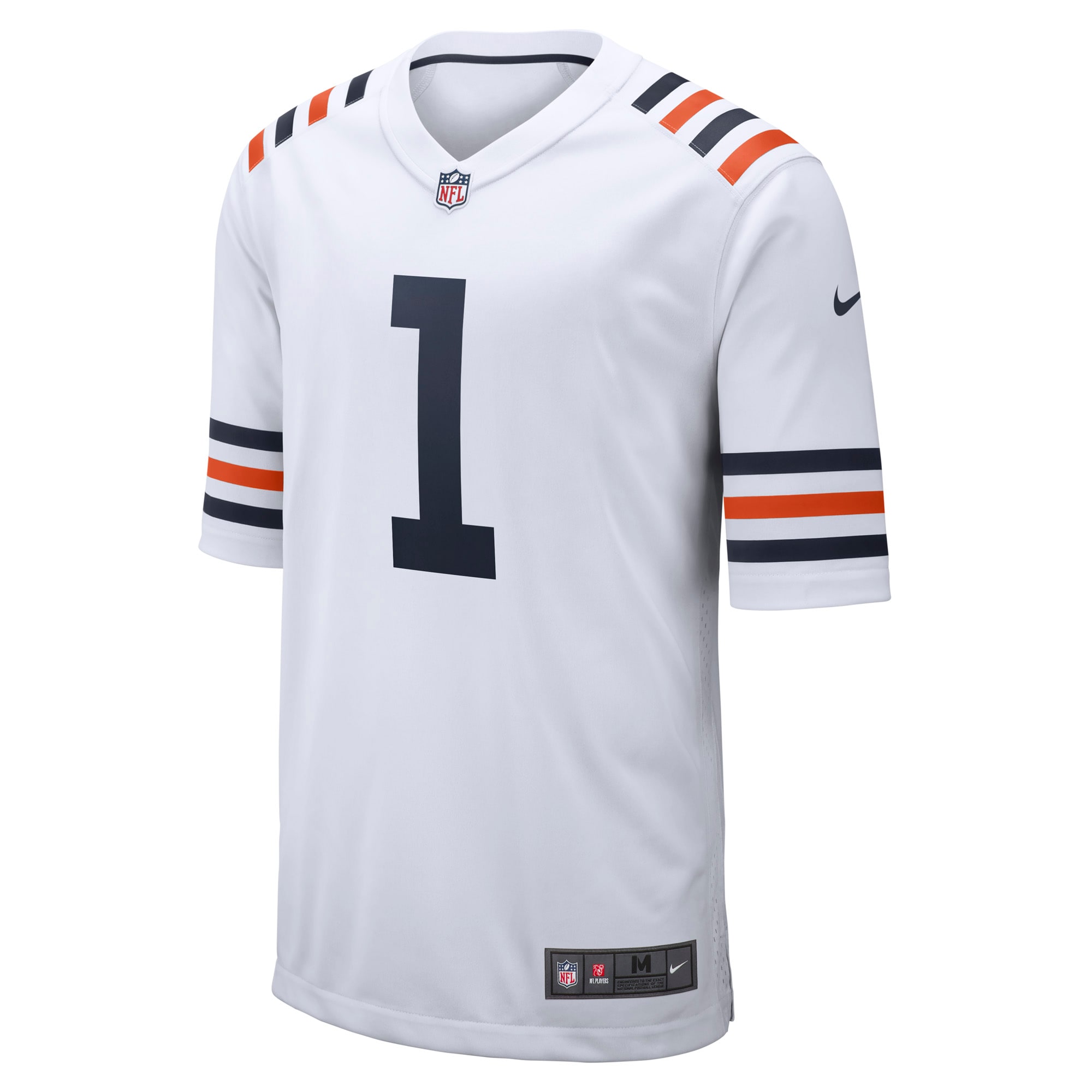 mens nike justin fields white chicago bears alternate classic game jersey Collection | Bears Jerseys NFL Fan Gear