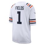 mens nike justin fields white chicago bears alternate classic game jersey Collection | Bears Jerseys NFL Fan Gear