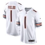 mens nike justin fields white chicago bears player game jersey Collection | Bears Jerseys NFL Fan Gear