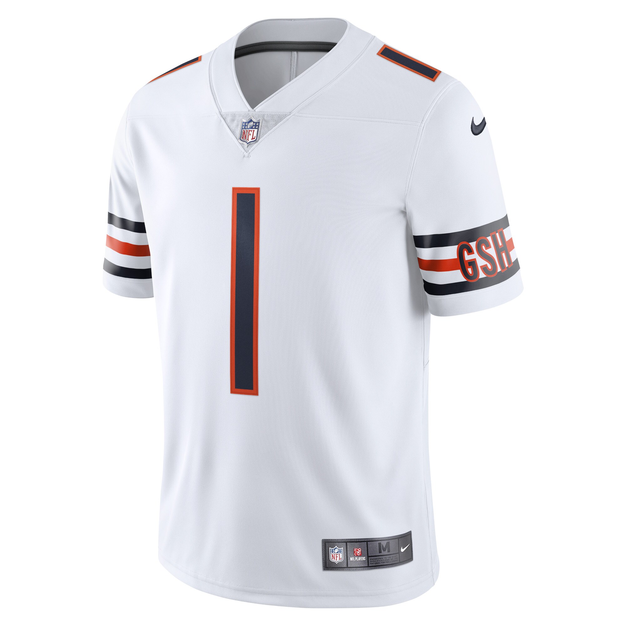 mens nike justin fields white chicago bears vapor limited jersey Collection | Bears Jerseys NFL Fan Gear