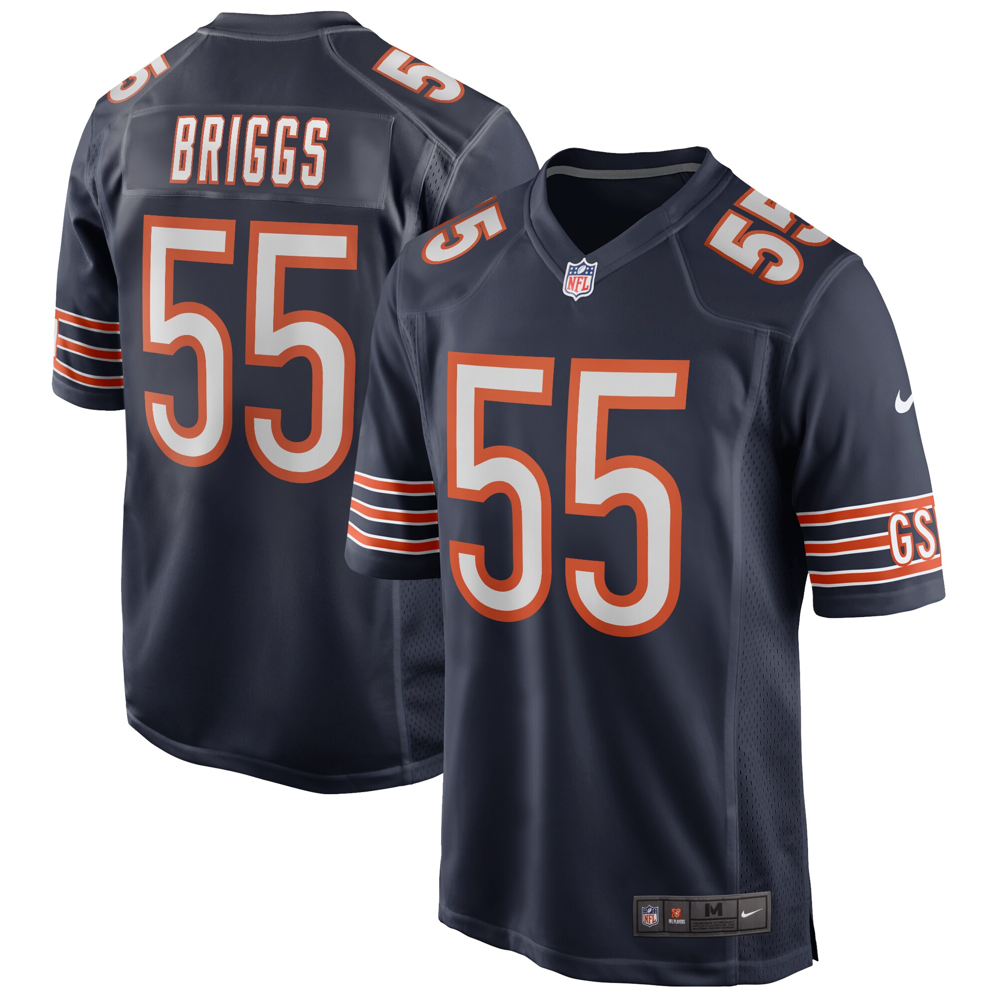 mens nike lance briggs navy chicago bears game retired player jersey Collection | Bears Jerseys NFL Fan Gear