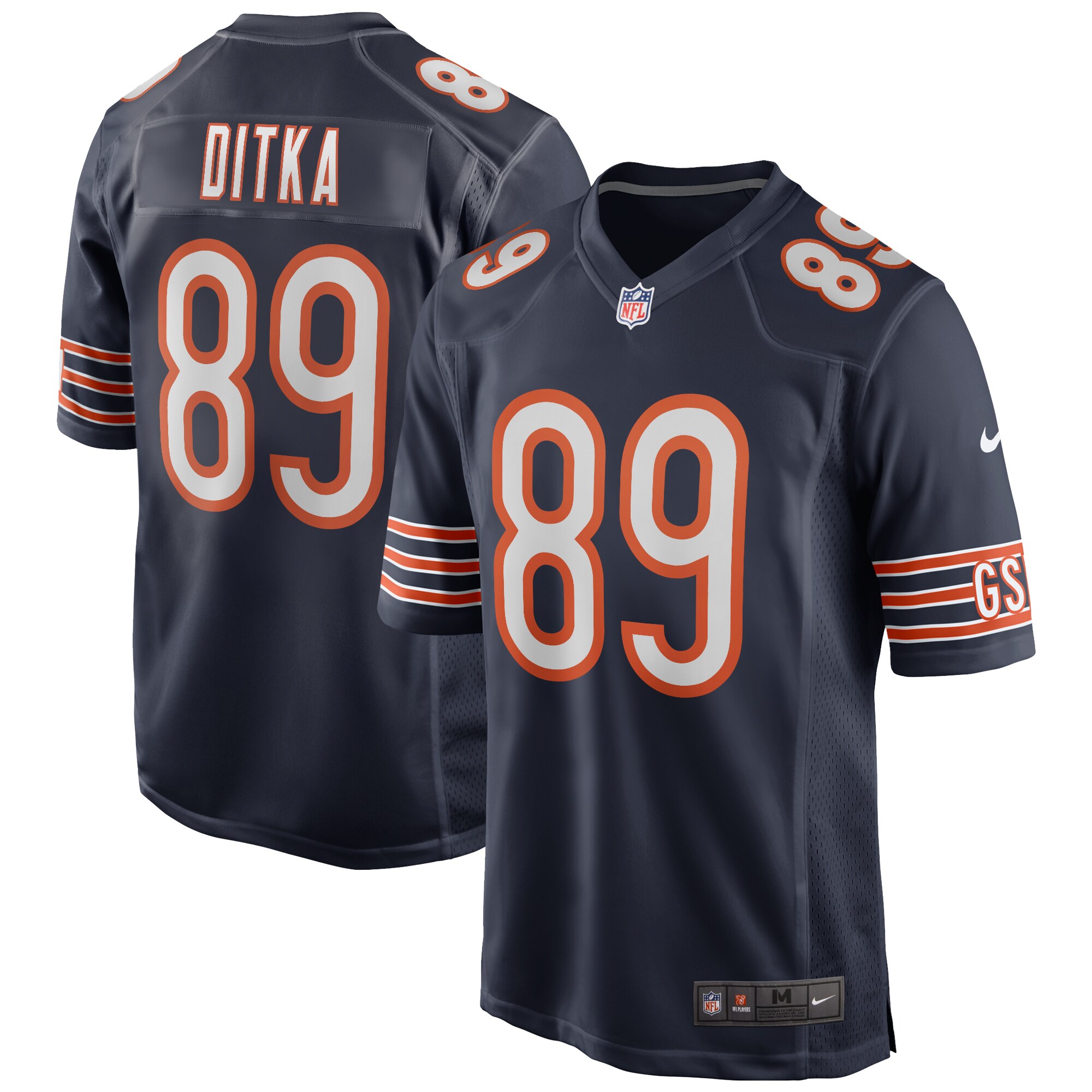 mens nike mike ditka navy chicago bears game retired player jersey Collection | Bears Jerseys NFL Fan Gear