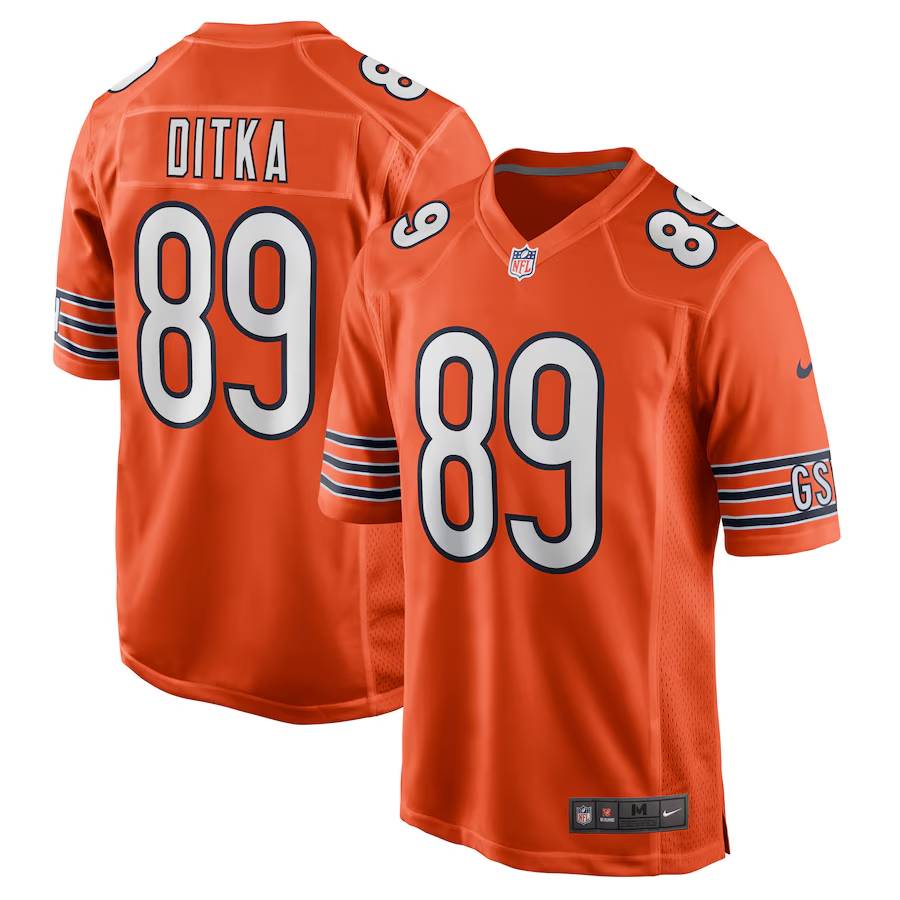 mens nike mike ditka orange chicago bears retired player jersey Collection | Bears Jerseys NFL Fan Gear