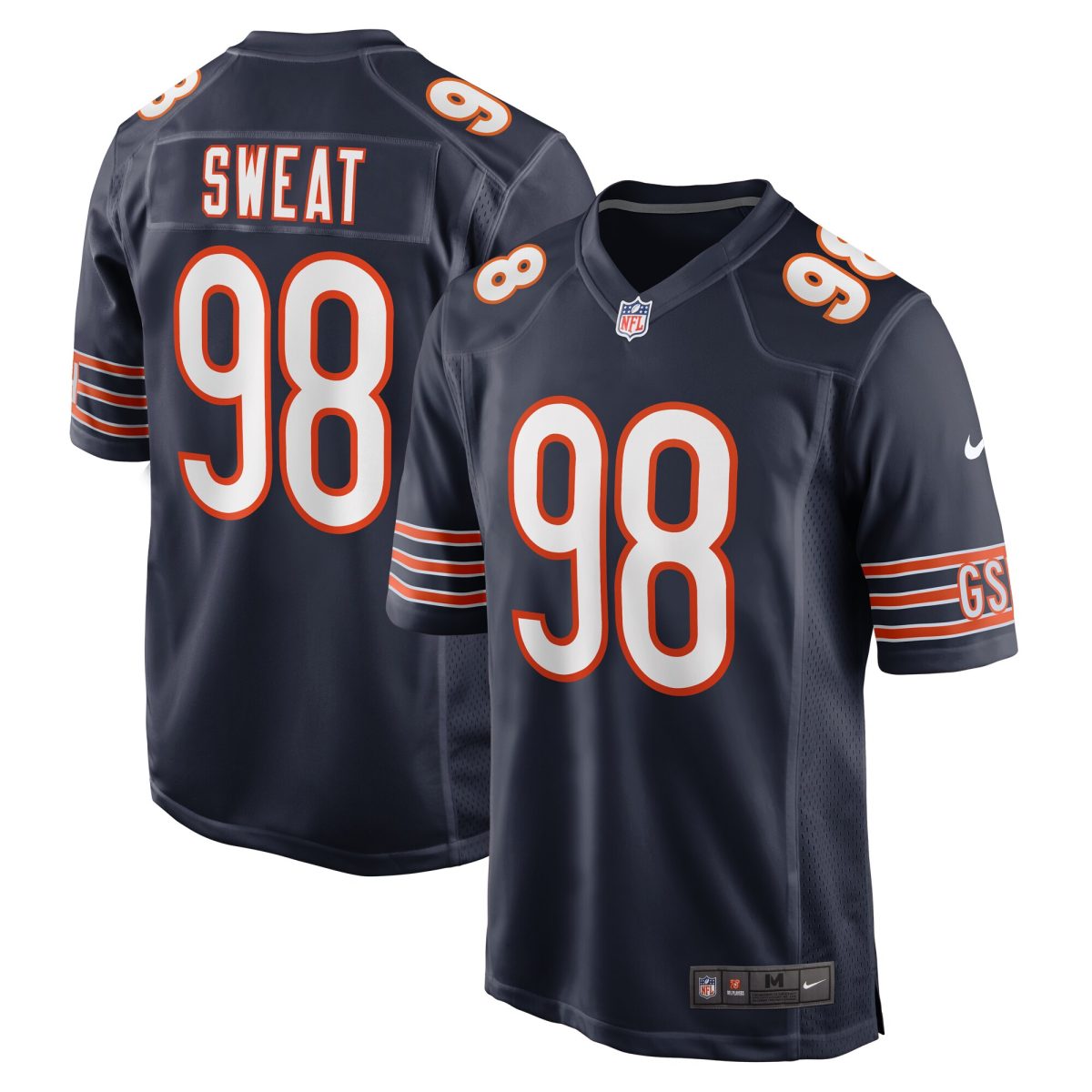 mens nike montez sweat navy chicago bears game jersey Collection | Bears Jerseys NFL Fan Gear