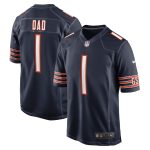 mens nike number 1 dad navy chicago bears game jersey Collection | Bears Jerseys NFL Fan Gear