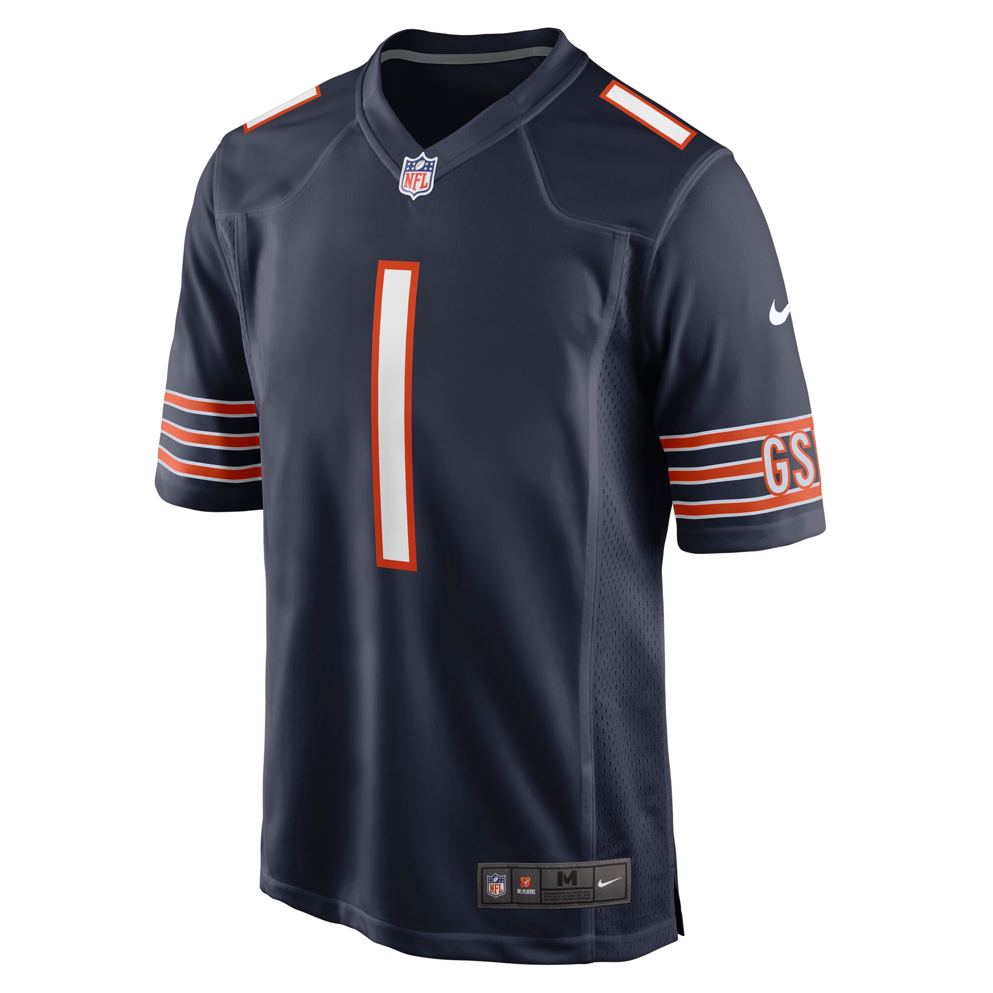 mens nike number 1 dad navy chicago bears game jersey Collection | Bears Jerseys NFL Fan Gear