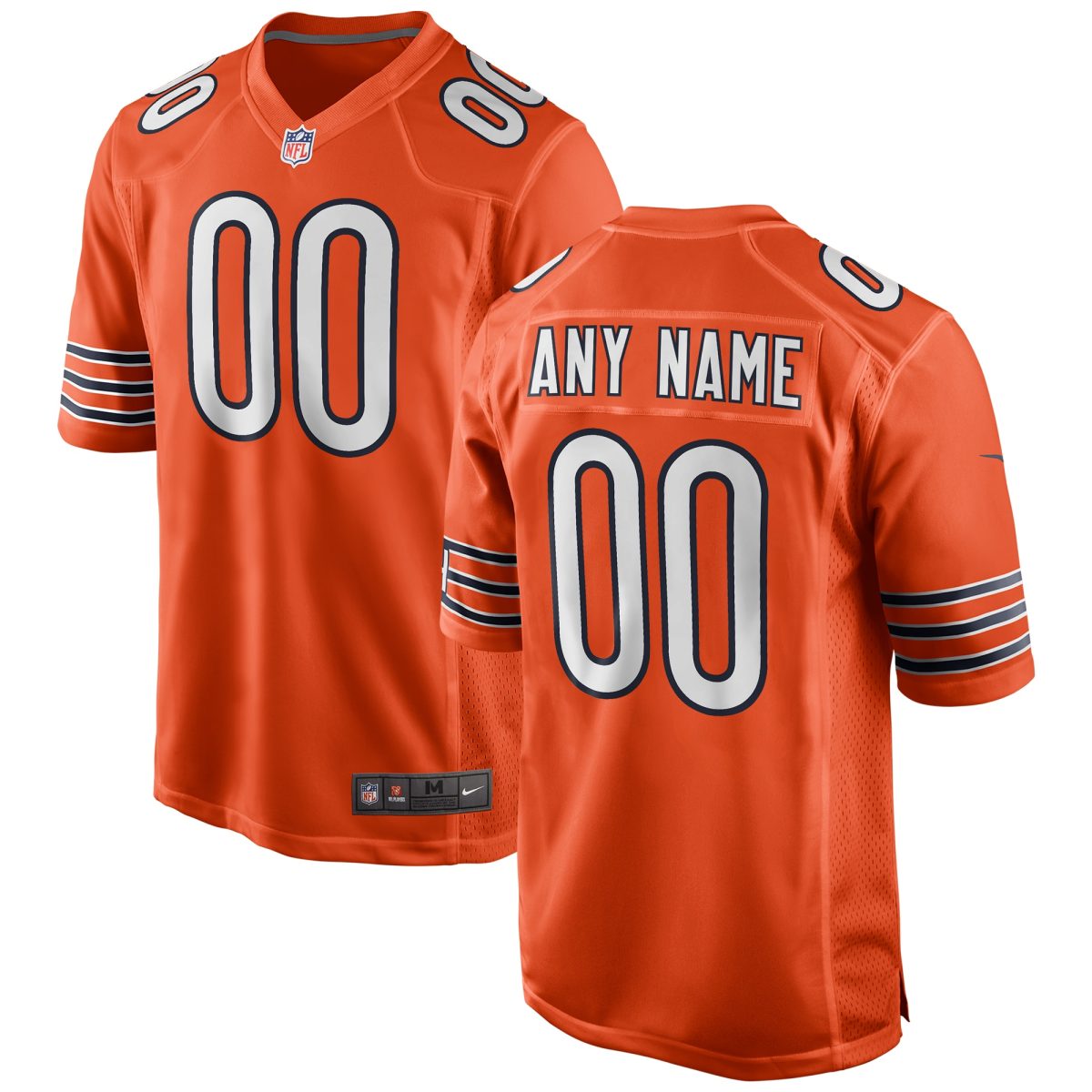mens nike orange chicago bears alternate custom game jersey Collection | Bears Jerseys NFL Fan Gear