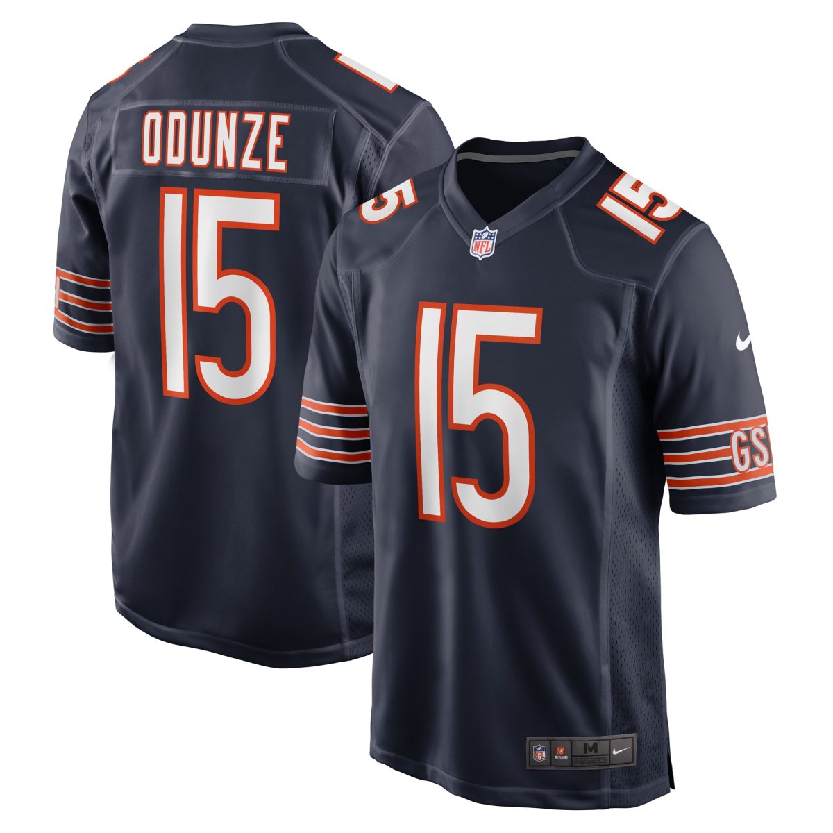 mens nike rome odunze navy chicago bears player game jersey Collection | Bears Jerseys NFL Fan Gear