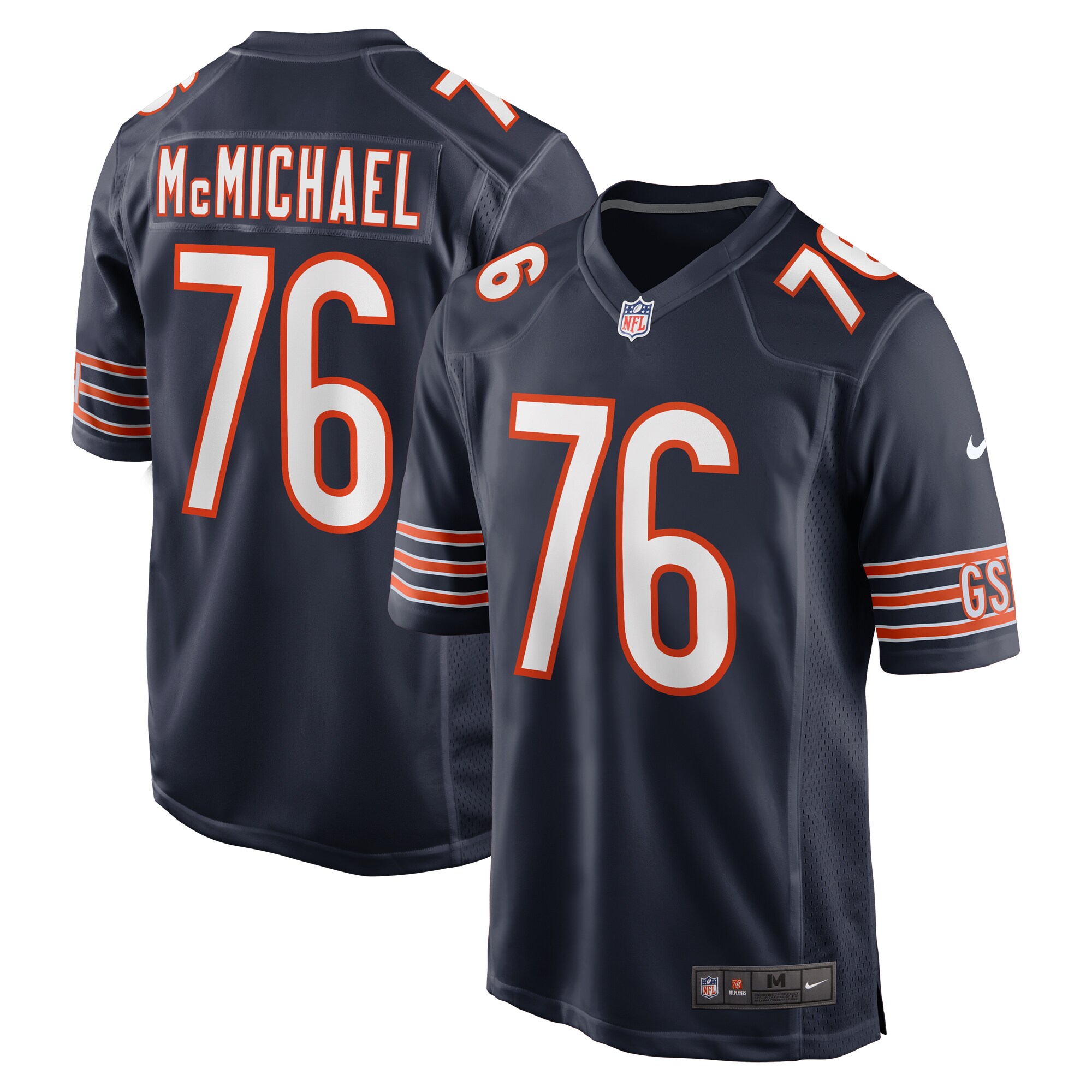 mens nike steve mcmichael navy chicago bears retired player game jersey Collection | Bears Jerseys NFL Fan Gear