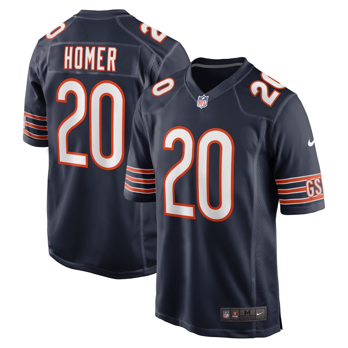 mens nike travis homer navy chicago bears game player jersey Collection | Bears Jerseys NFL Fan Gear