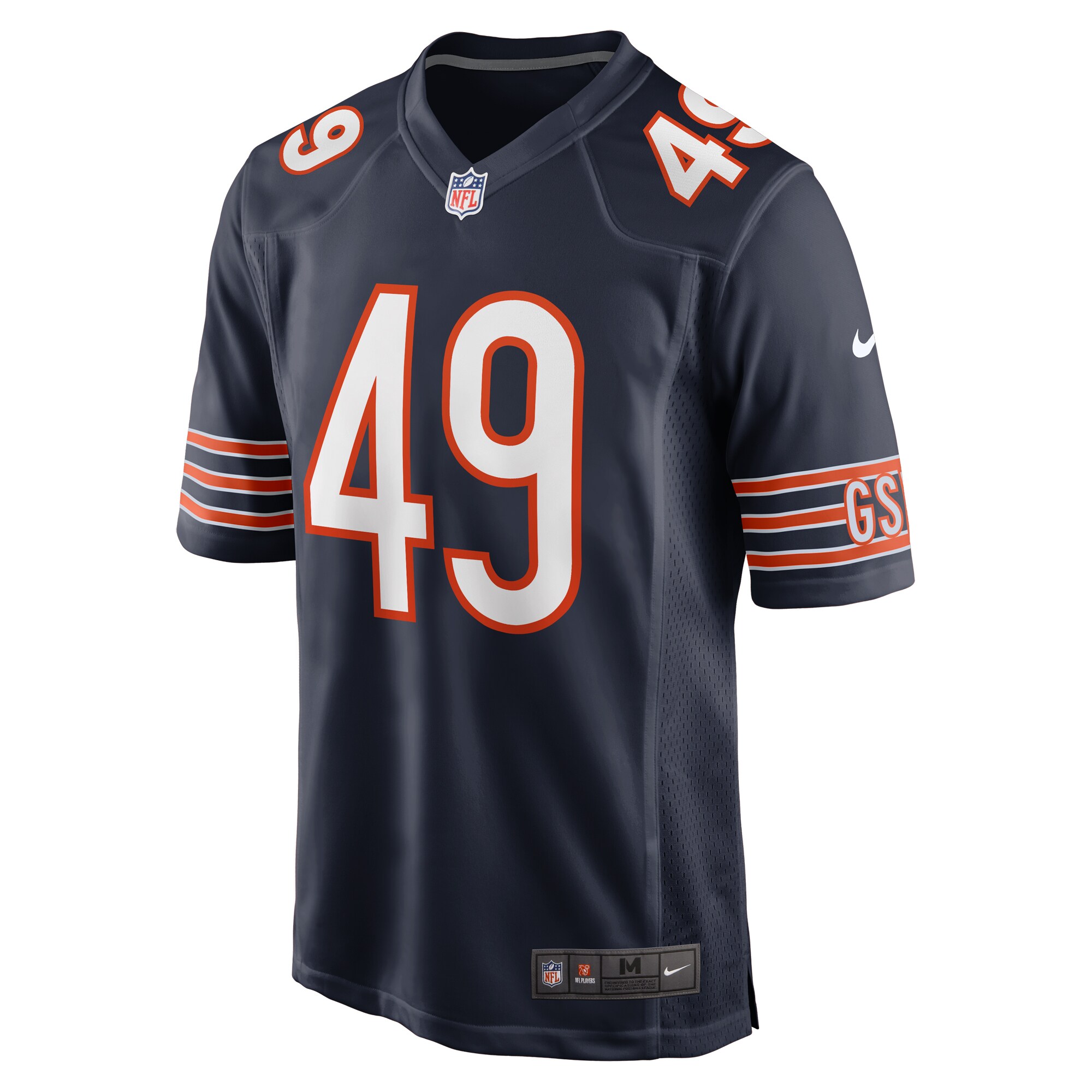 mens nike tremaine edmunds navy chicago bears game player jersey Collection | Bears Jerseys NFL Fan Gear