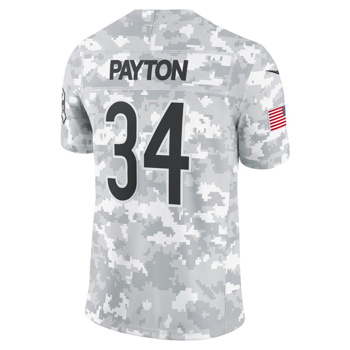 mens nike walter payton arctic camo chicago bears 2024 salute to service retired player limited jersey Collection | Bears Jerseys NFL Fan Gear