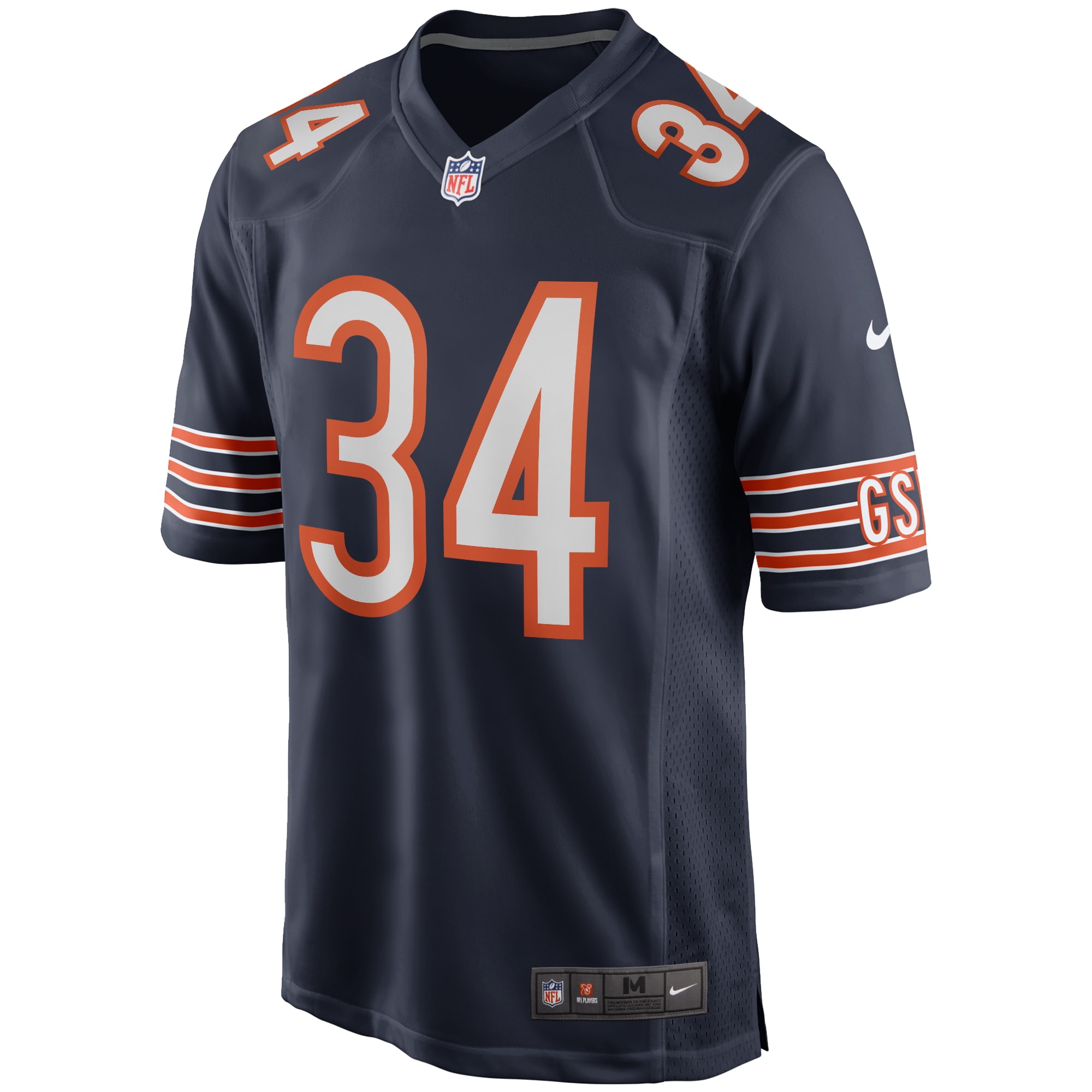 mens nike walter payton navy chicago bears game retired player jersey Collection | Bears Jerseys NFL Fan Gear
