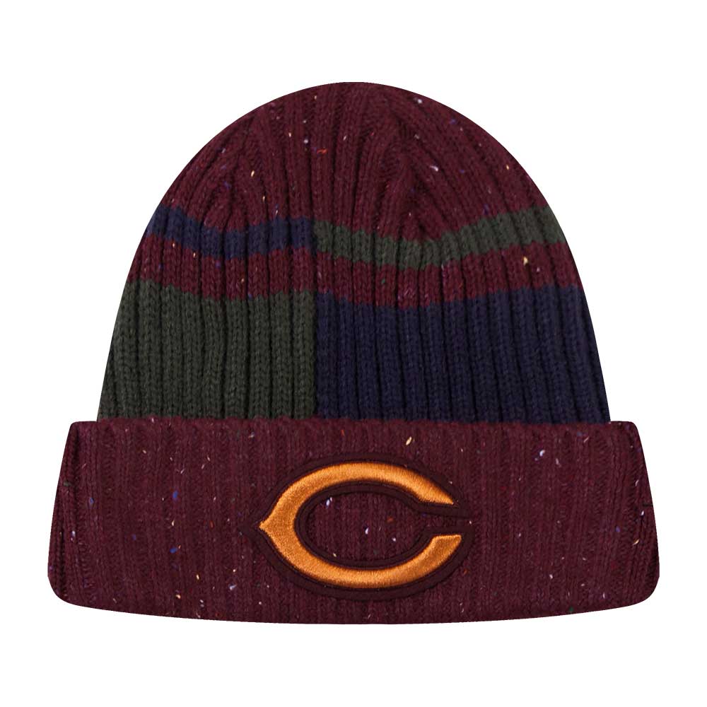 mens pro standard burgundy chicago bears speckled cuffed knit hat Collection | Bears Jerseys NFL Fan Gear
