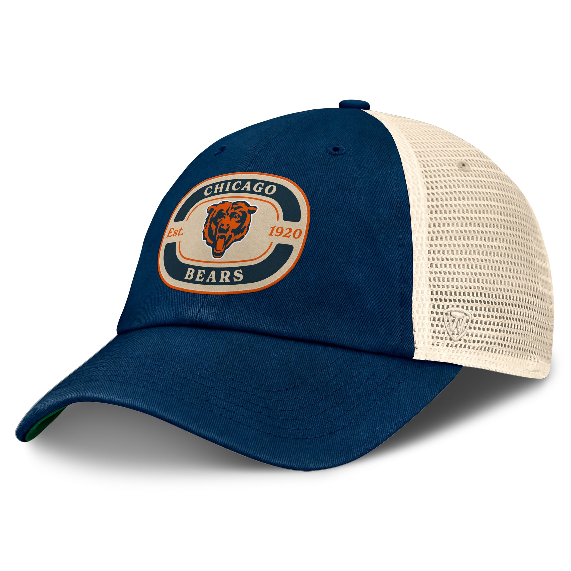 mens top of the world navy chicago bears team patch adjustable hat Collection | Bears Jerseys NFL Fan Gear