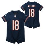 newborn amp infant nike caleb williams navy chicago bears game romper jersey Collection | Bears Jerseys NFL Fan Gear