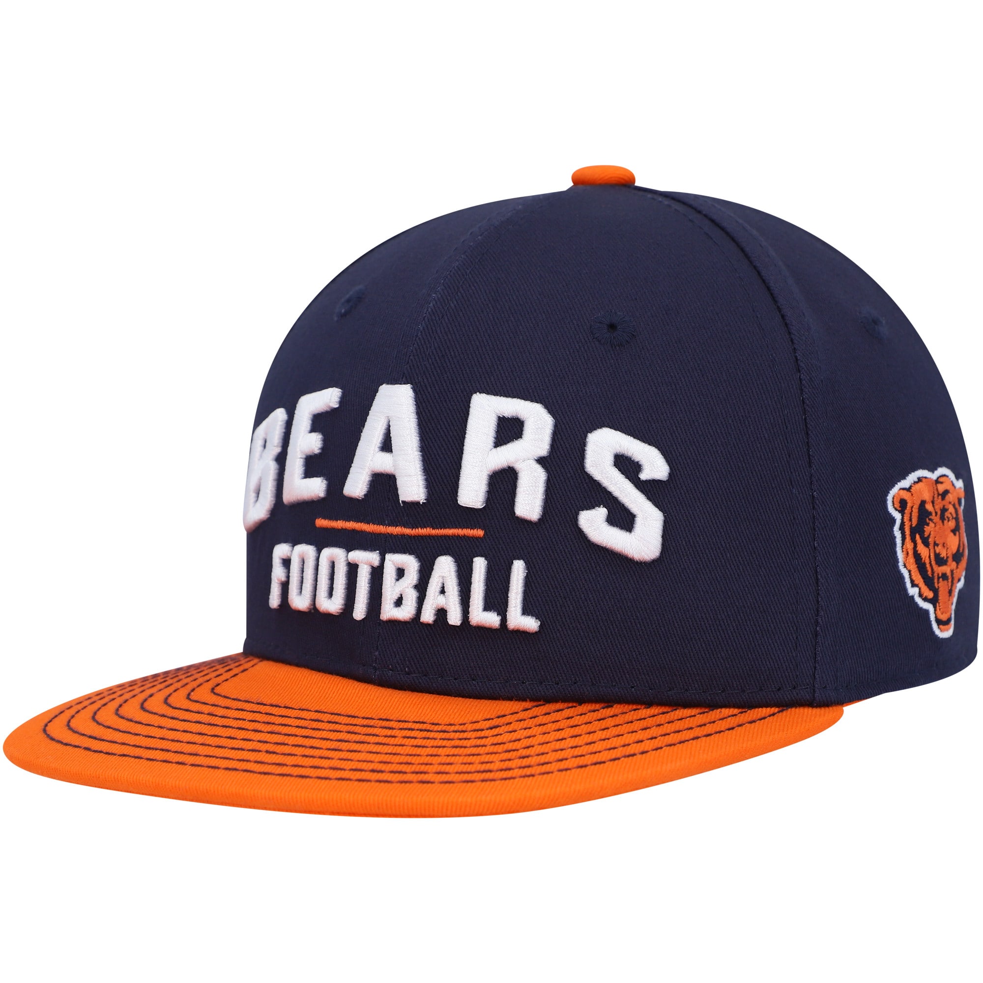 preschool navyorange chicago bears lock up snapback hat Collection | Bears Jerseys NFL Fan Gear