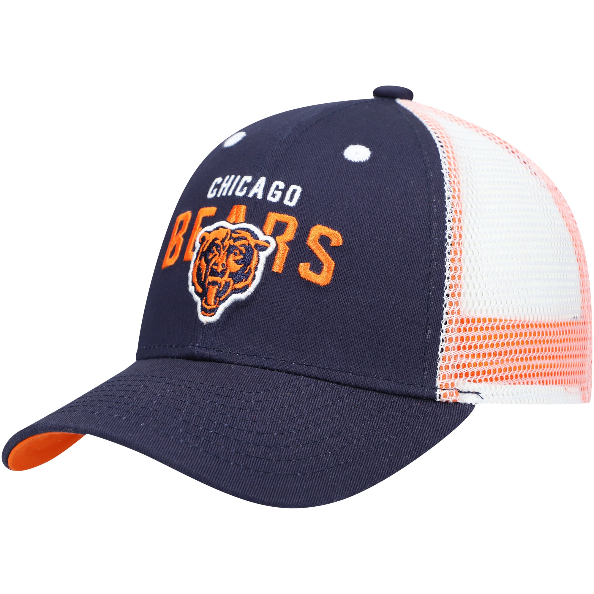 preschool navywhite chicago bears core lockup mesh back snapback hat Collection | Bears Jerseys NFL Fan Gear