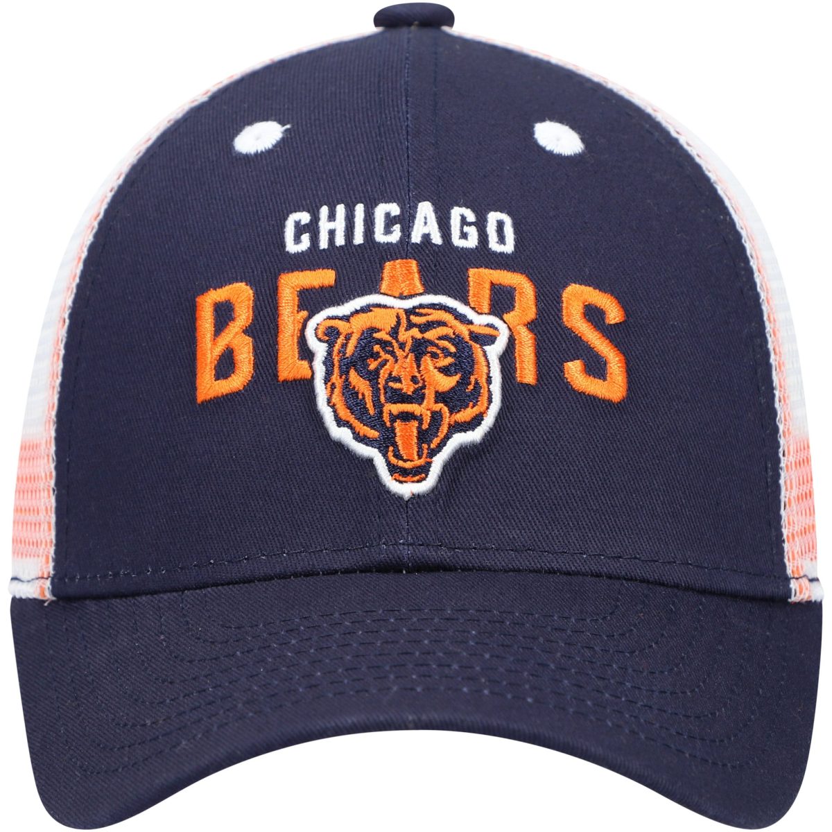 preschool navywhite chicago bears core lockup mesh back snapback hat Collection | Bears Jerseys NFL Fan Gear