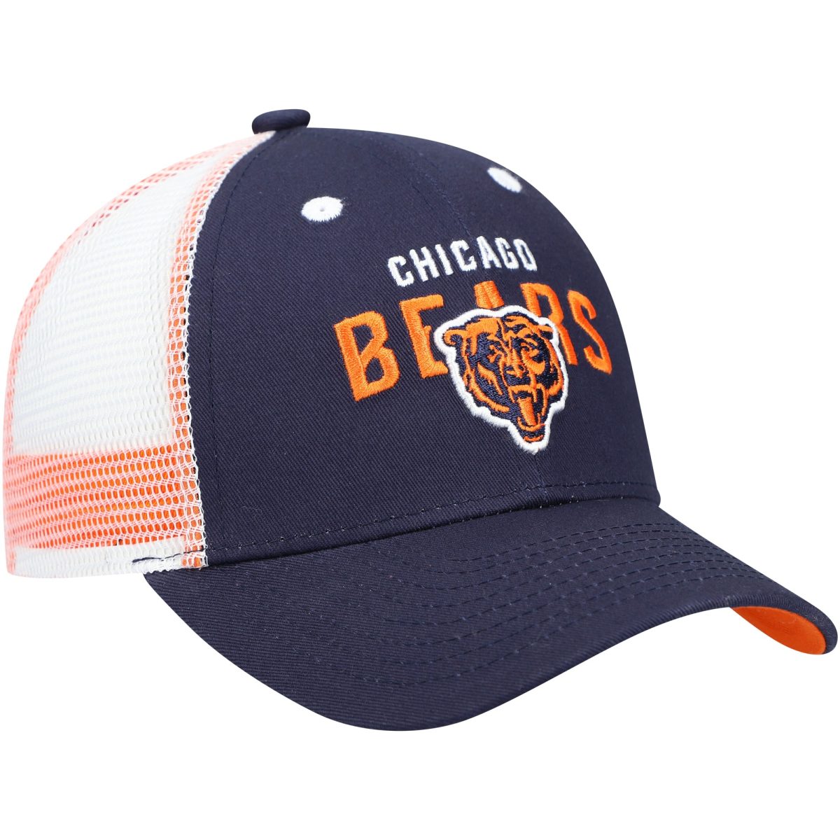 preschool navywhite chicago bears core lockup mesh back snapback hat Collection | Bears Jerseys NFL Fan Gear