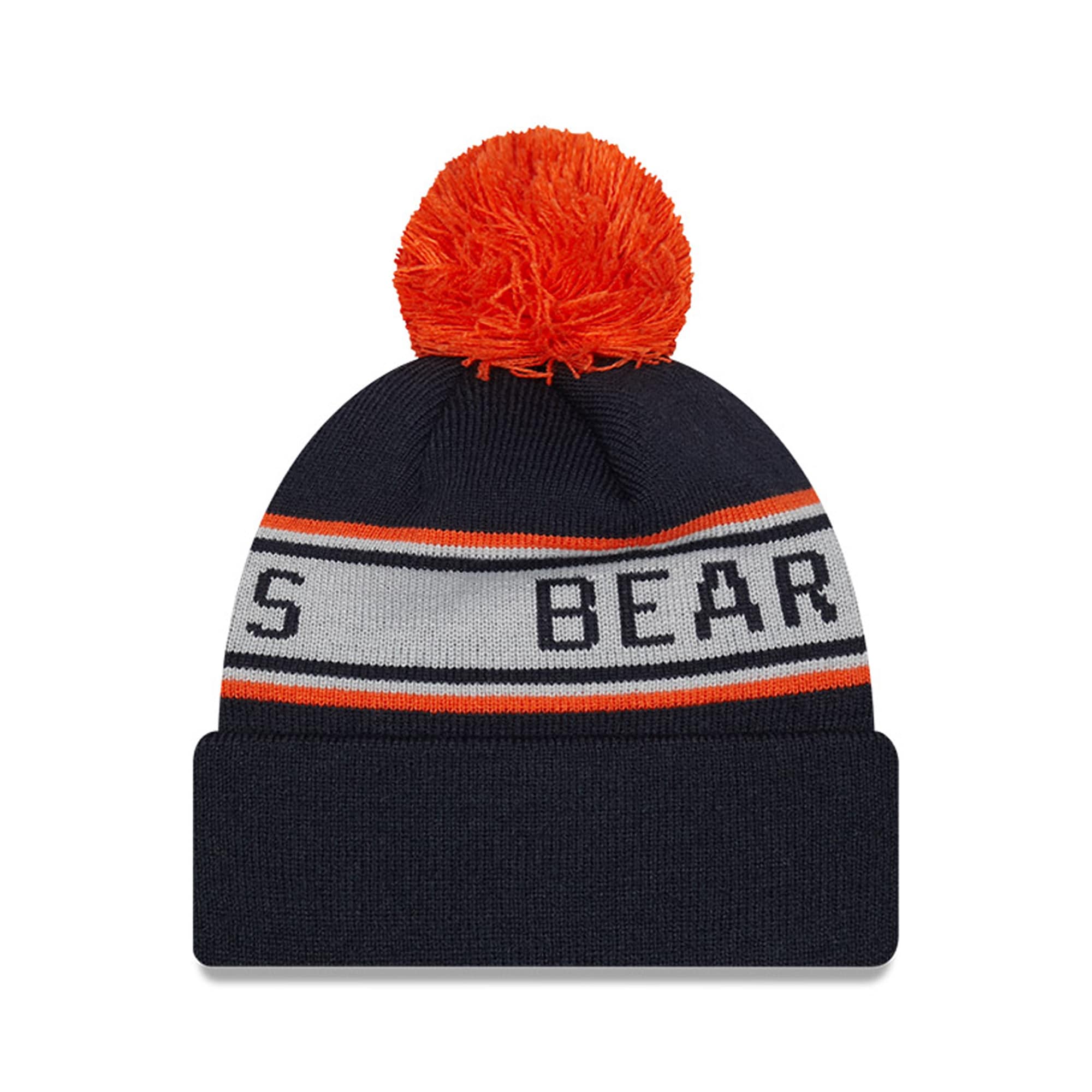 preschool new era navy chicago bears repeat cuffed knit hat with pom Collection | Bears Jerseys NFL Fan Gear
