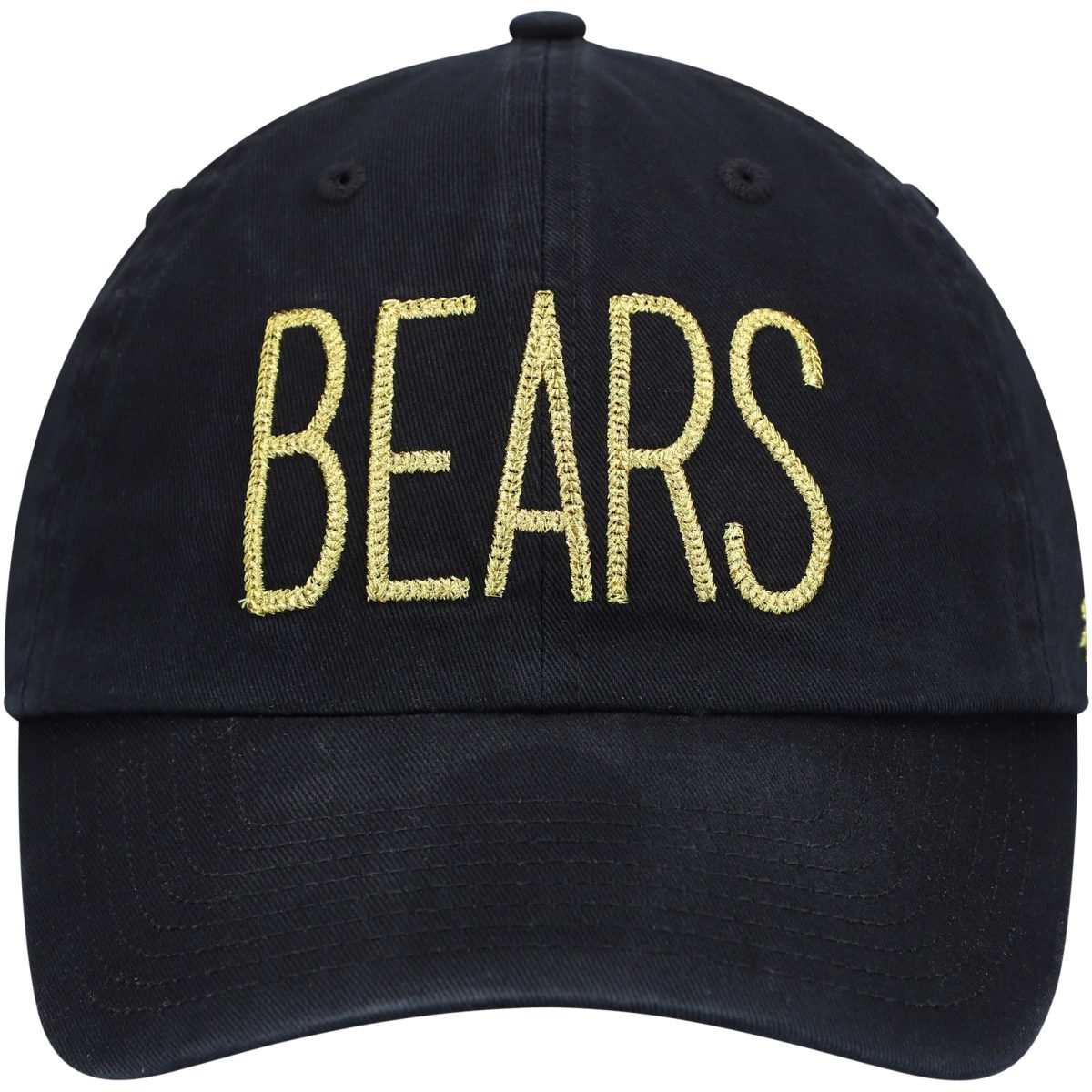 womens 47 black chicago bears shimmer text clean up adjustable hat Collection | Bears Jerseys NFL Fan Gear