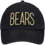 womens 47 black chicago bears shimmer text clean up adjustable hat Collection | Bears Jerseys NFL Fan Gear