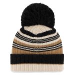 womens 47 natural chicago bears barista cuffed knit hat with pom Collection | Bears Jerseys NFL Fan Gear