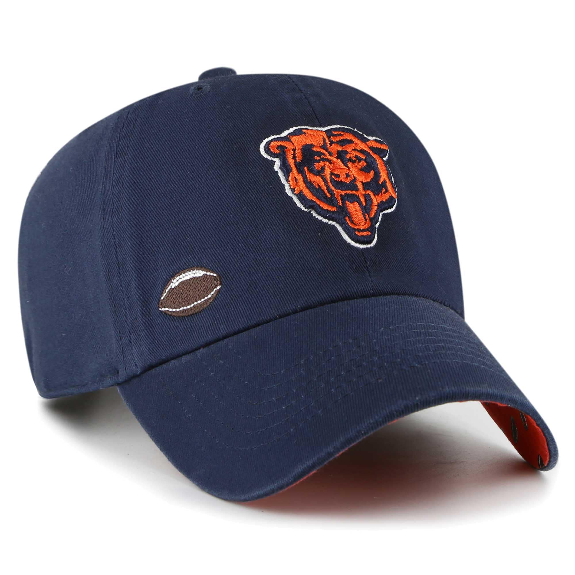 womens 47 navy chicago bears confetti icon clean up adjustable hat Collection | Bears Jerseys NFL Fan Gear