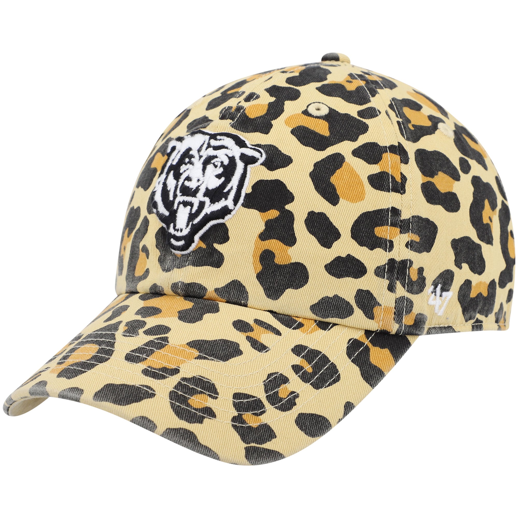 womens 47 tan chicago bears bagheera clean up allover adjustable hat Collection | Bears Jerseys NFL Fan Gear
