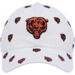 womens 47 white chicago bears confetti clean up logo adjustable hat Collection | Bears Jerseys NFL Fan Gear
