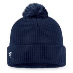 womens fanatics navy chicago bears logo cuffed knit hat with pom Collection | Bears Jerseys NFL Fan Gear
