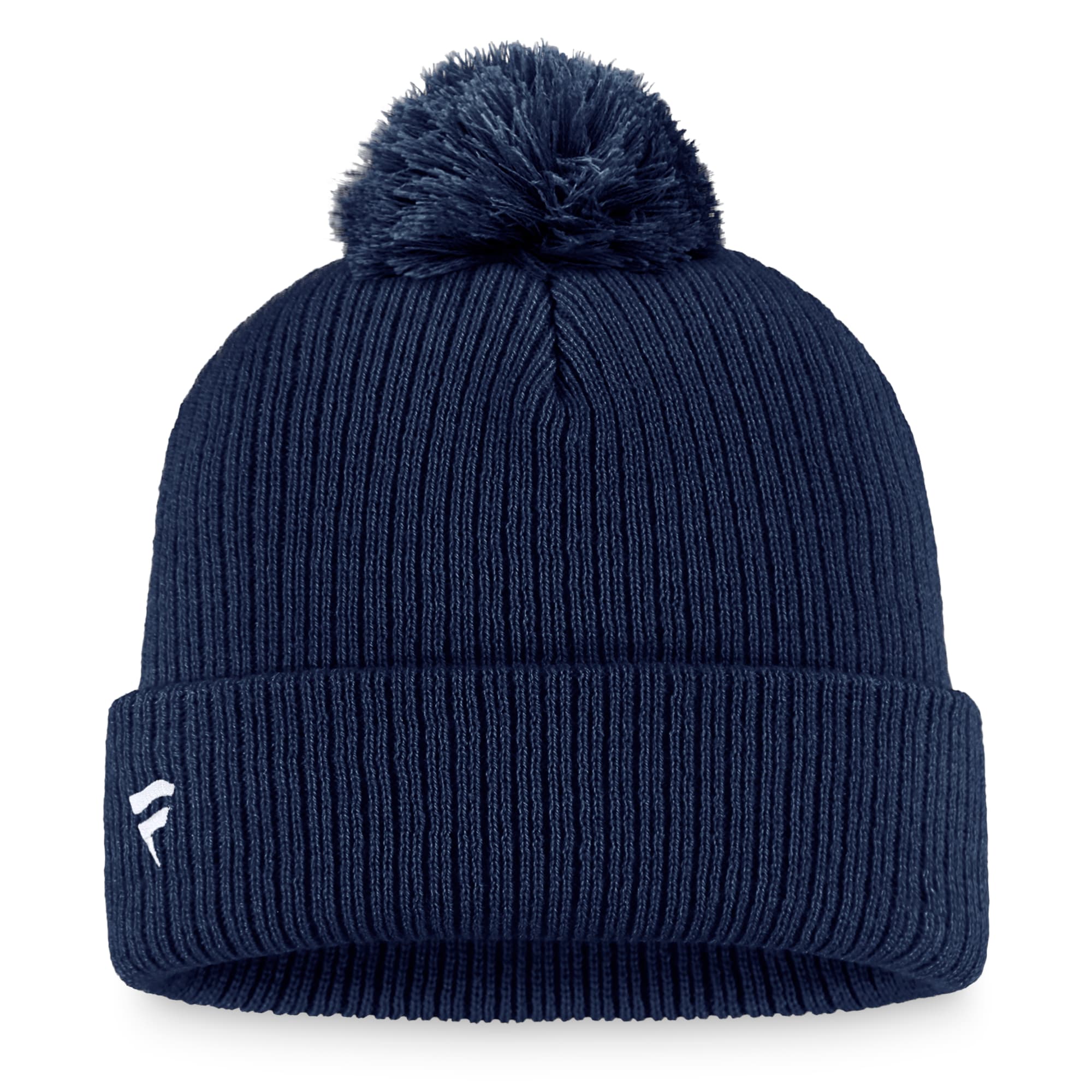 womens fanatics navy chicago bears logo cuffed knit hat with pom Collection | Bears Jerseys NFL Fan Gear