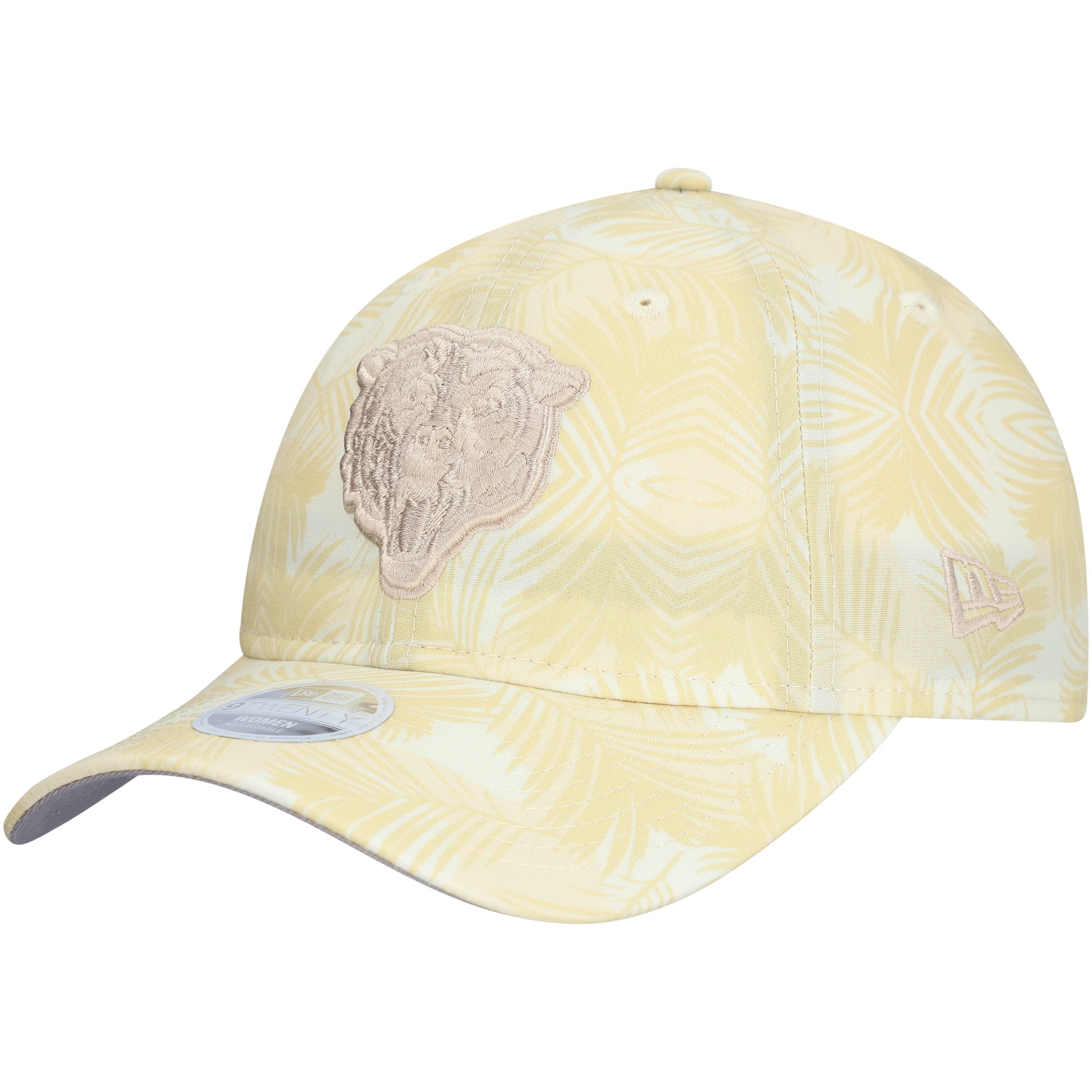womens new era cream chicago bears frond 9twenty adjustable hat Collection | Bears Jerseys NFL Fan Gear